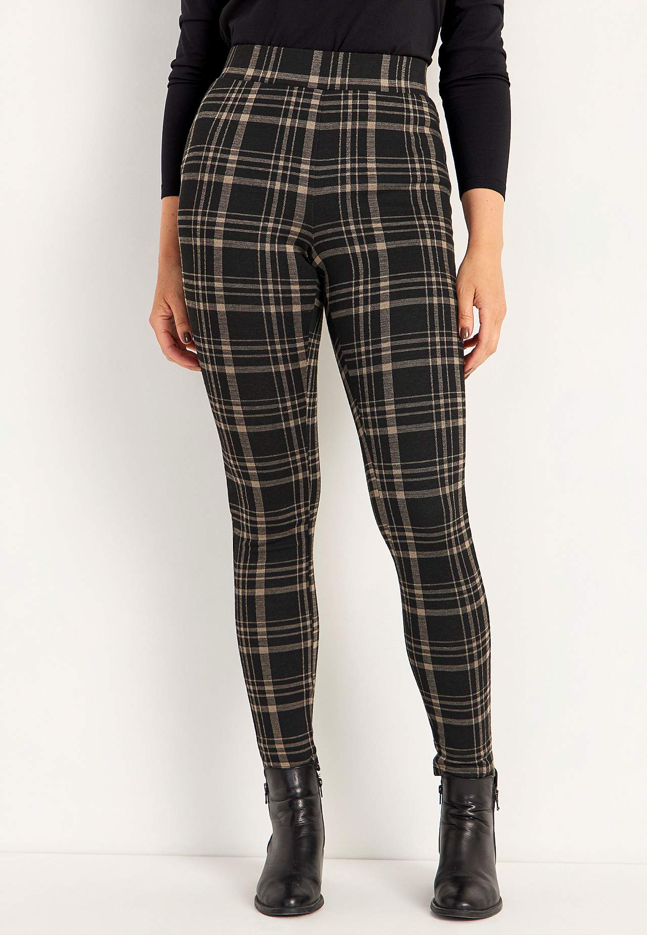 Kariert Leggings