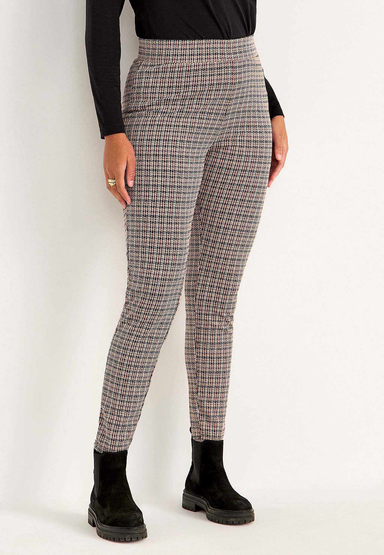 Kariert Leggings