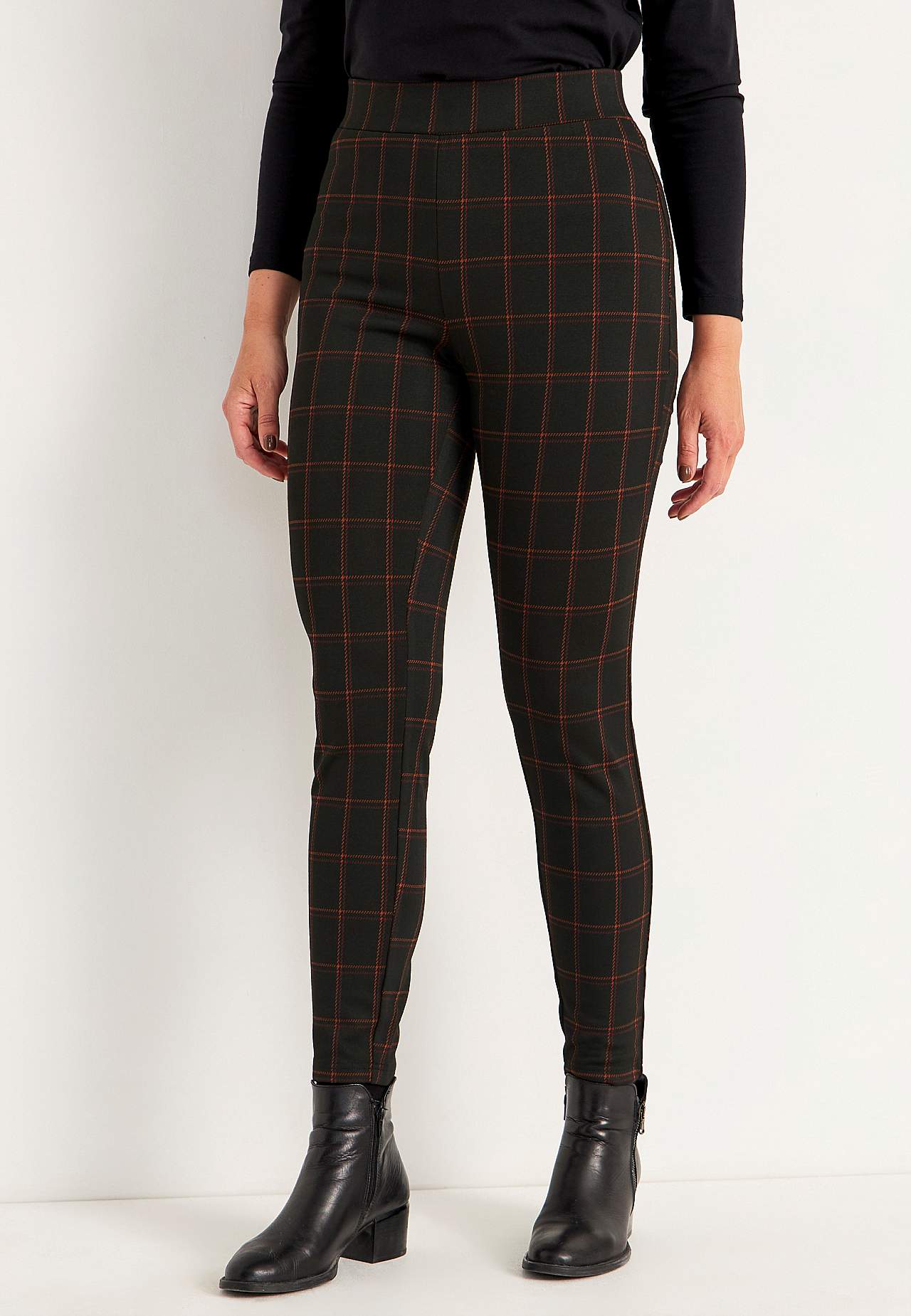 Kariert Leggings