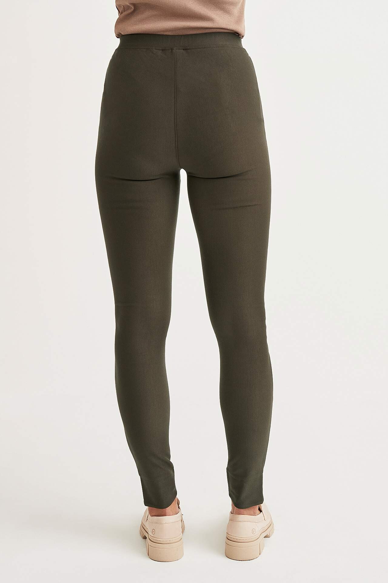 Leggings aus Jersey mit einem gestrecktem Köper