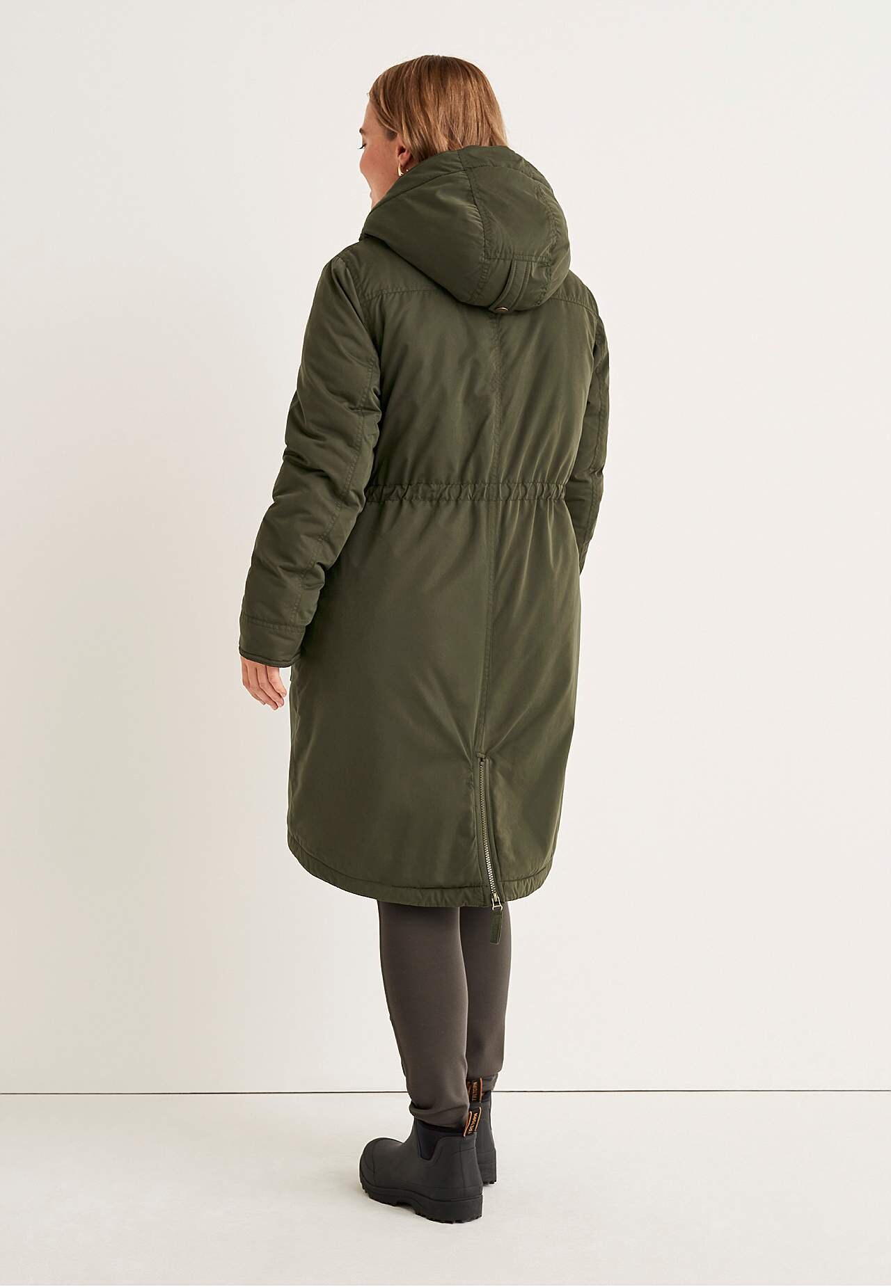 Parka mit pile-gefütterter Kapuze