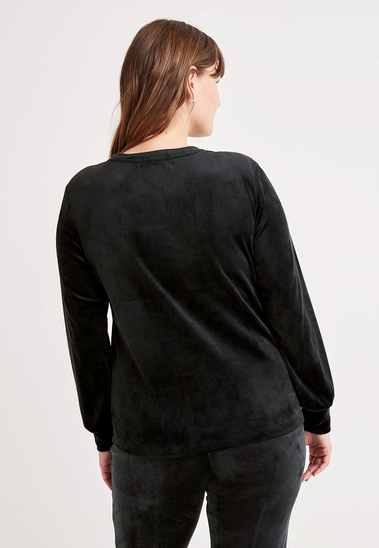 Velours-Pullover Vanja