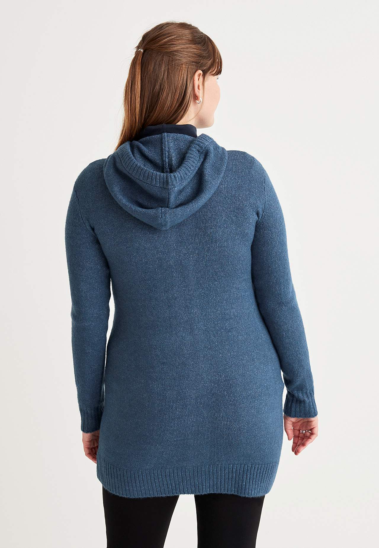 Weicher Cardigan mit Kapuze Evelyn