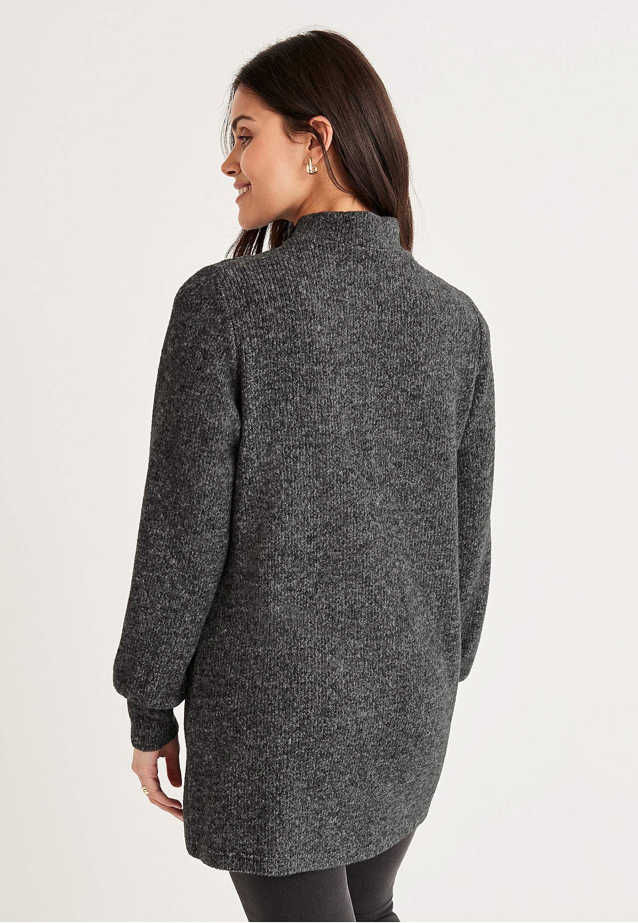 Weiche Tunika mit Turtleneck Beata
