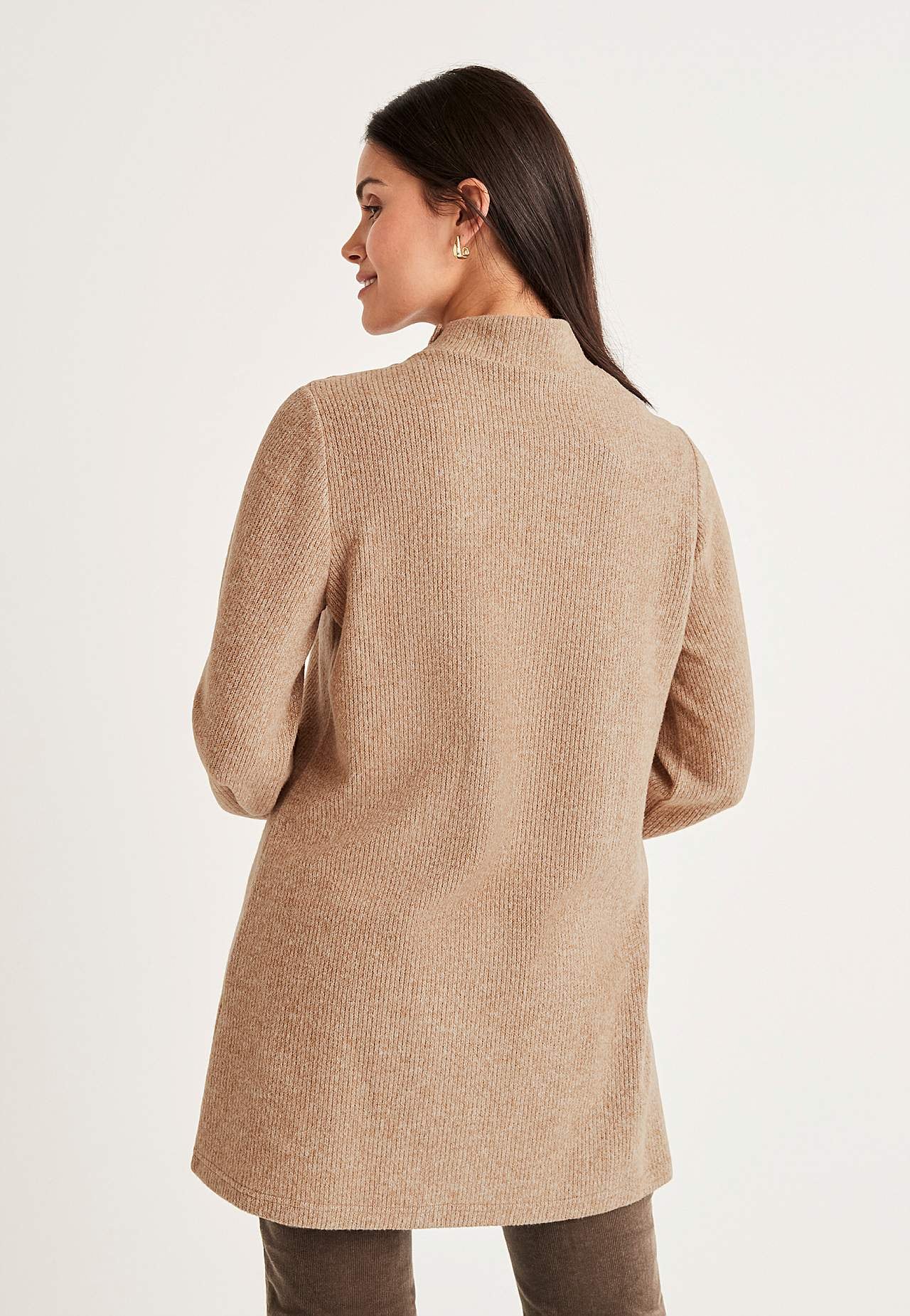 Weiche Tunika mit Turtleneck Beata