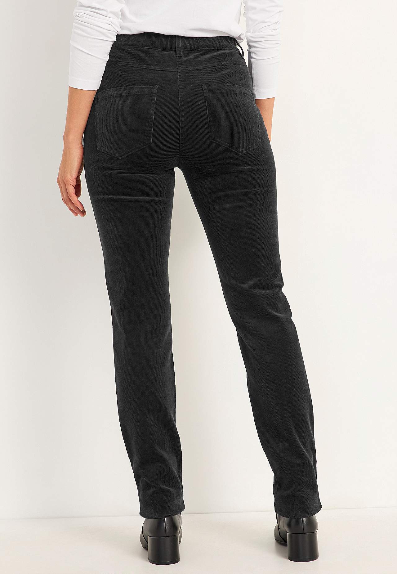 Treggings aus Kordsamt