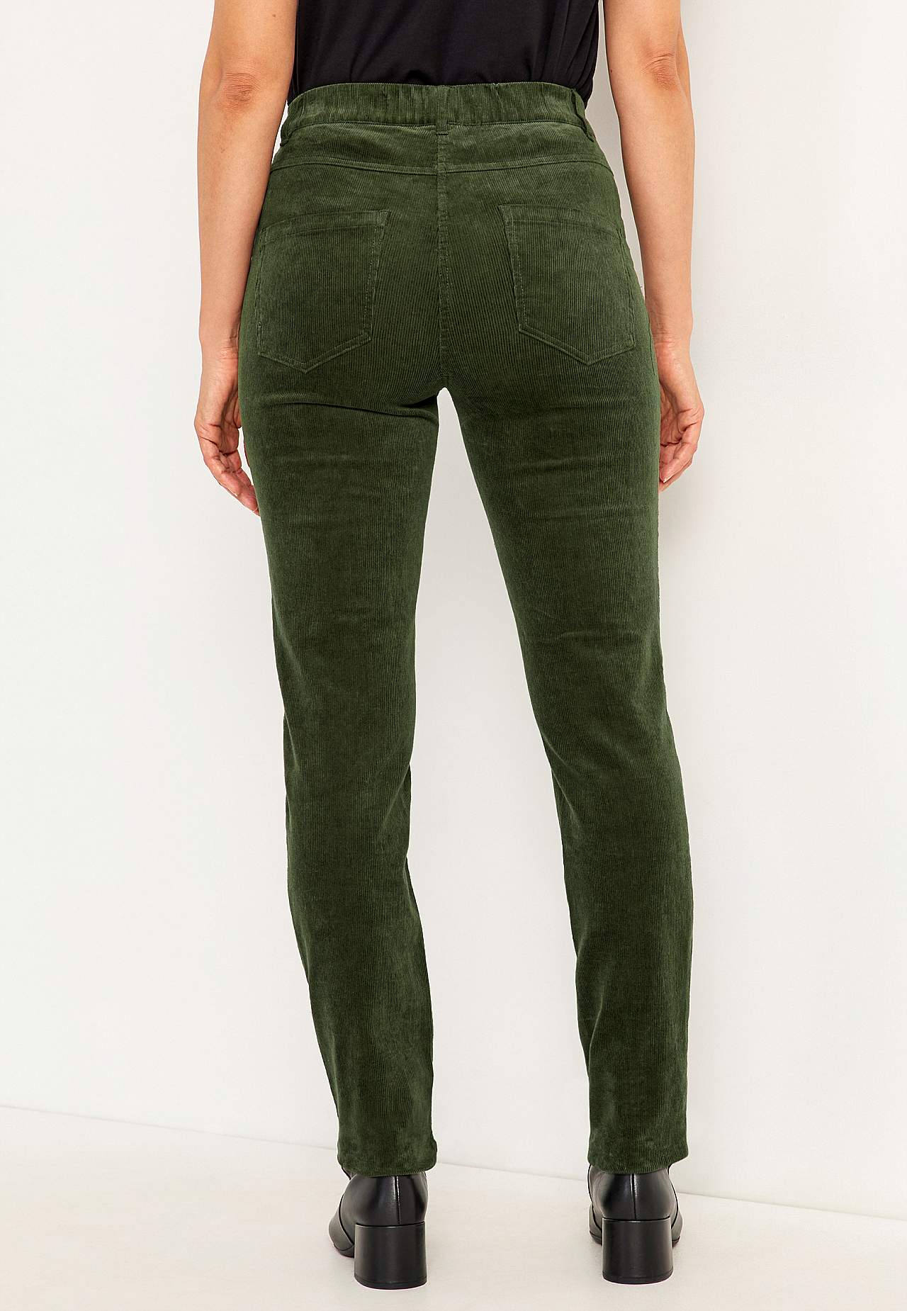 Treggings aus Kordsamt