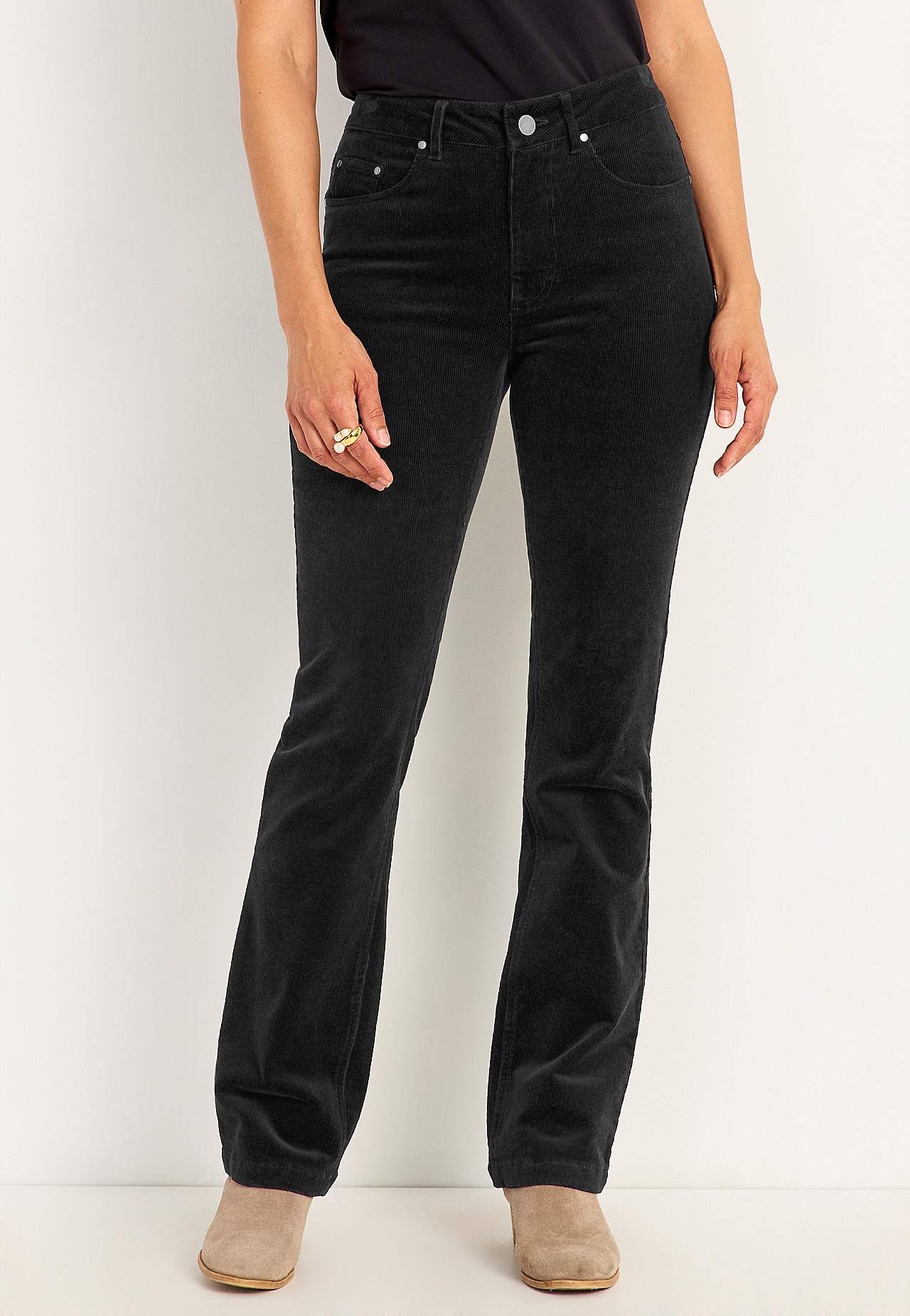 Elastische Kordhose