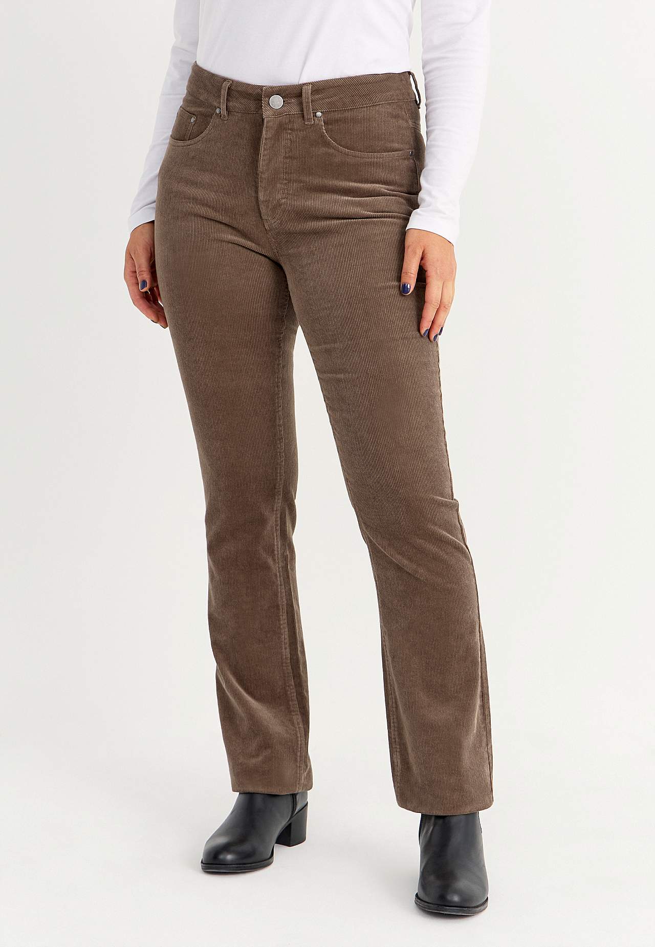 Elastische Kordhose