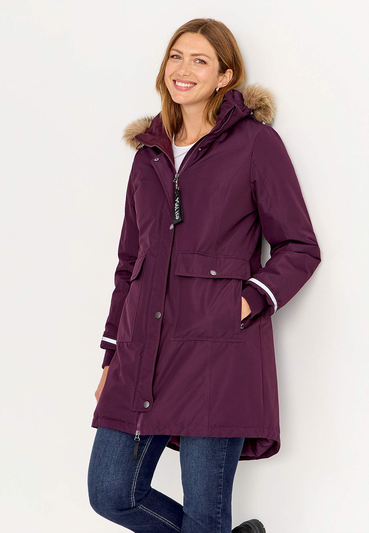 Warm gefütterte Parka Ice