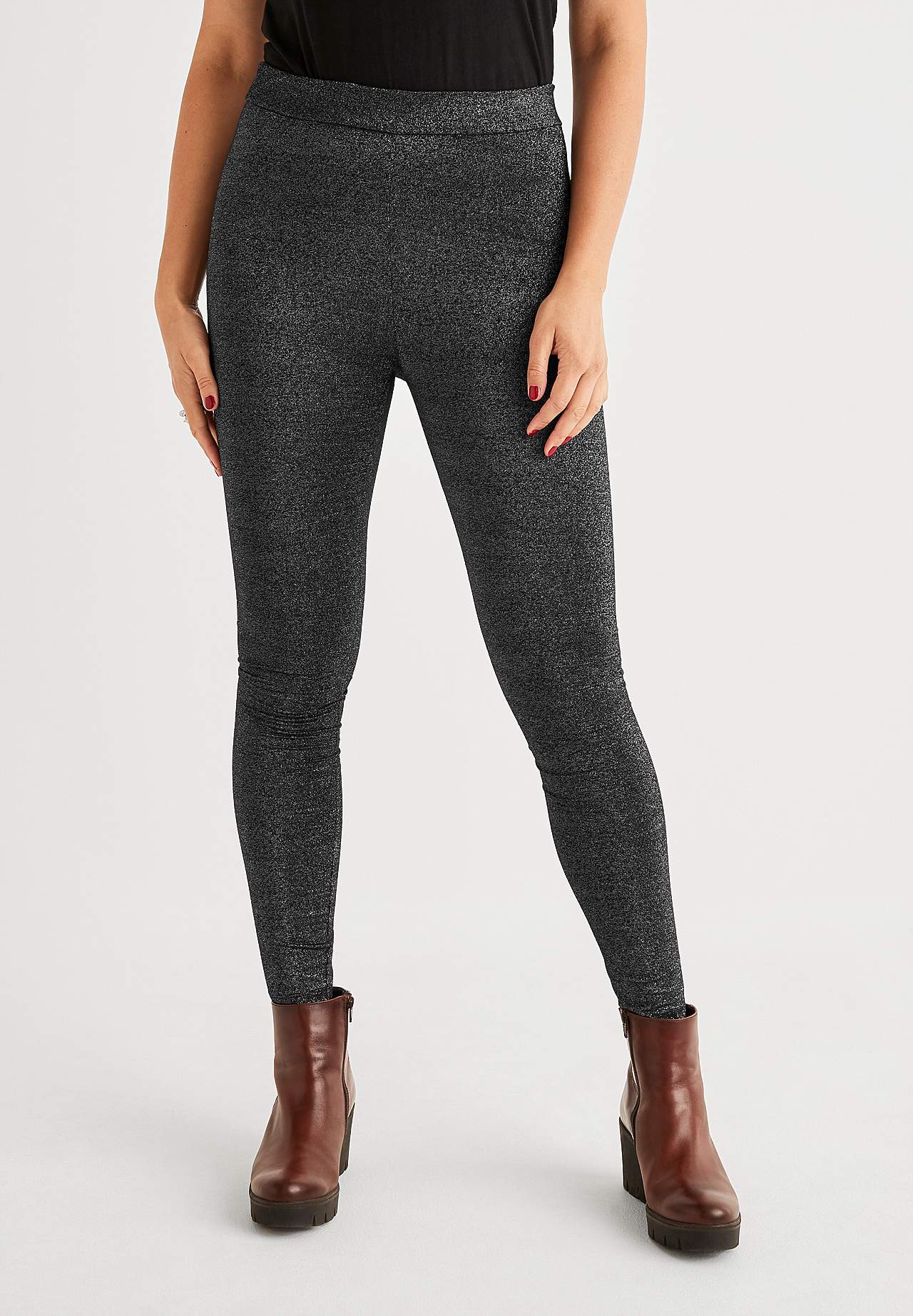 Glänzende Leggings Greta