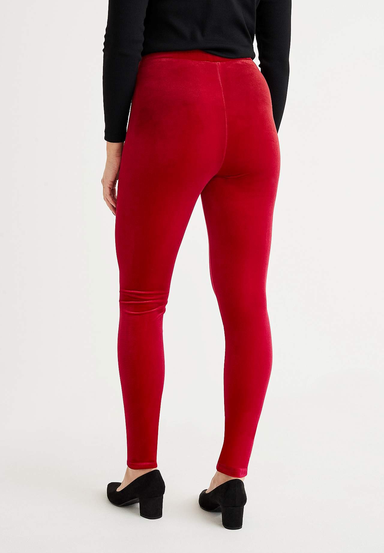 Leggings aus Samt
