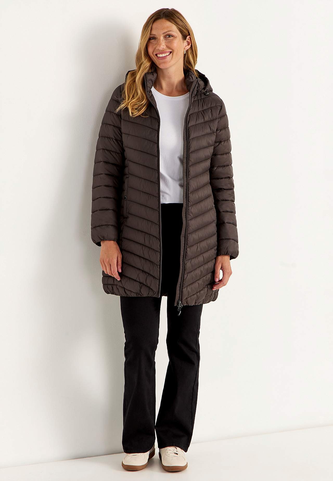 Gesteppte leichte Jacke
