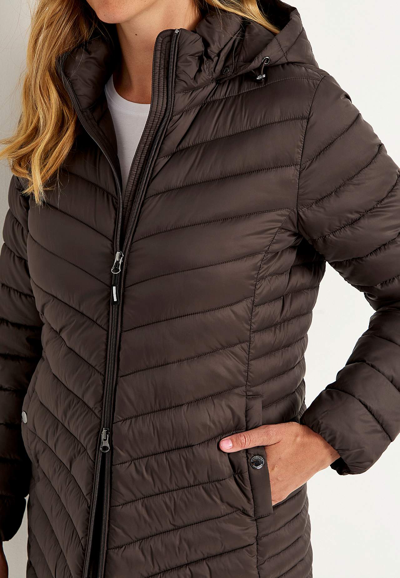 Gesteppte leichte Jacke