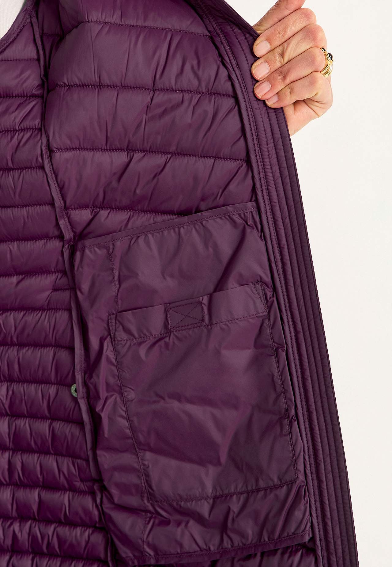 Gesteppte leichte Jacke