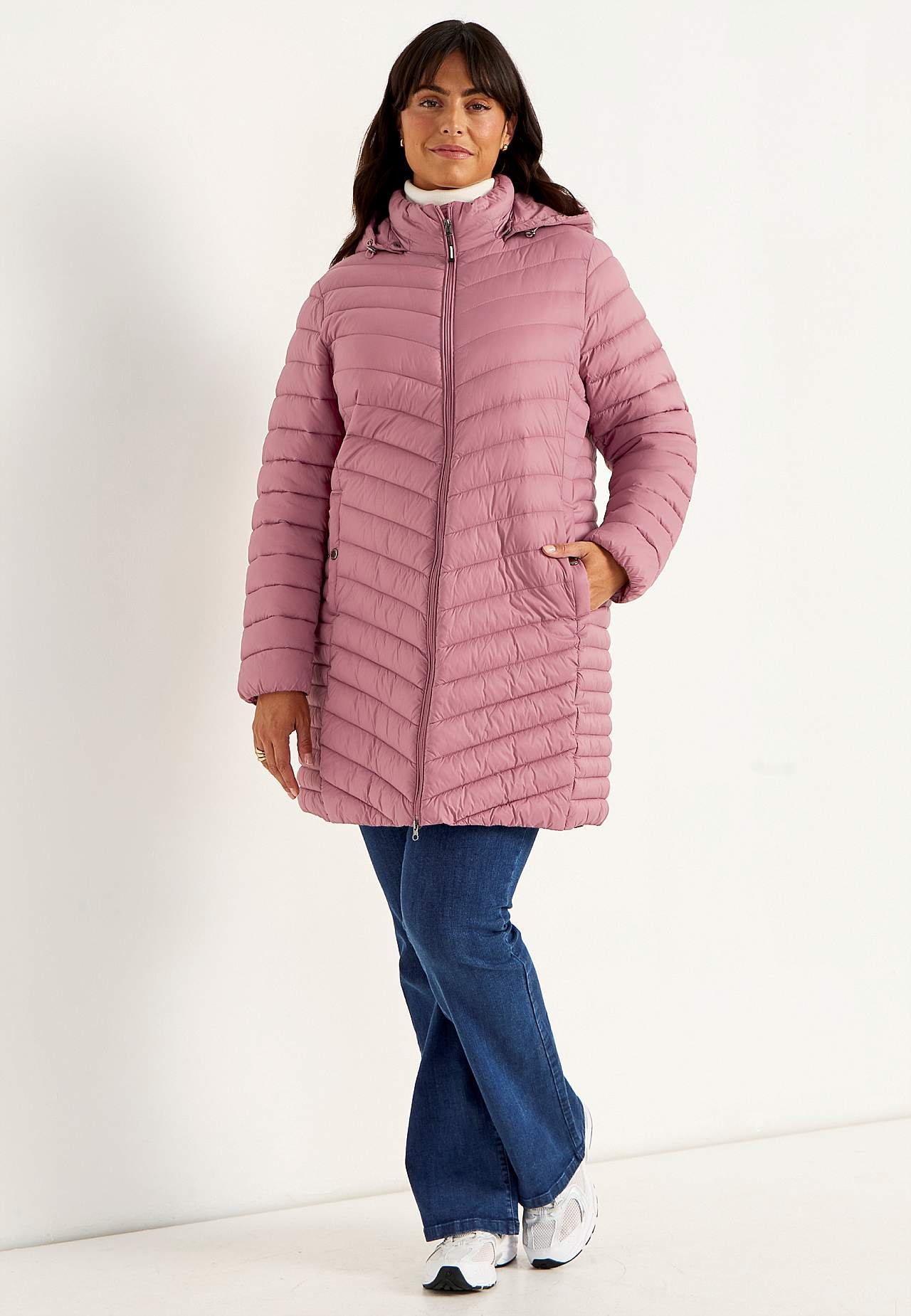 Gesteppte leichte Jacke