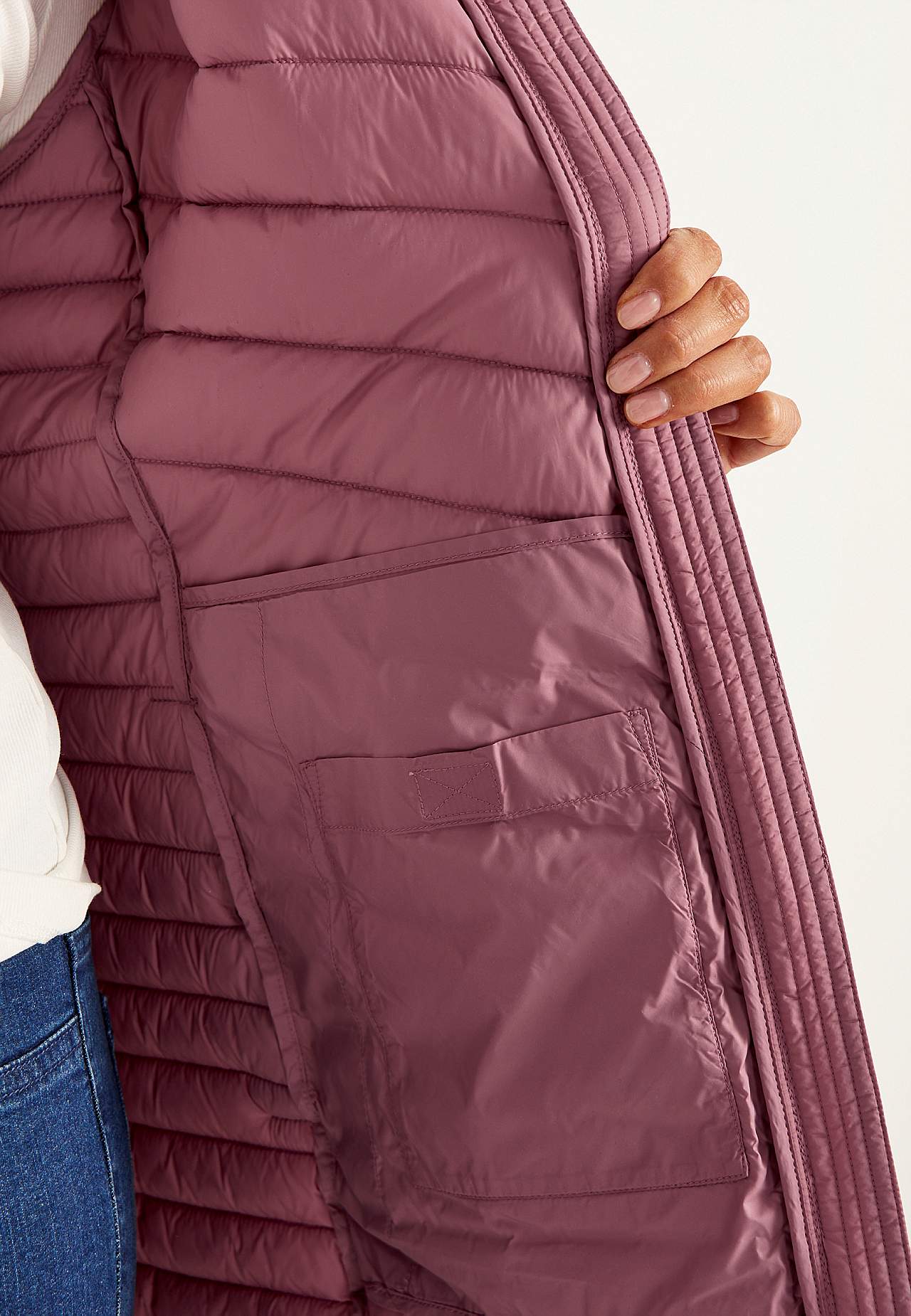 Gesteppte leichte Jacke