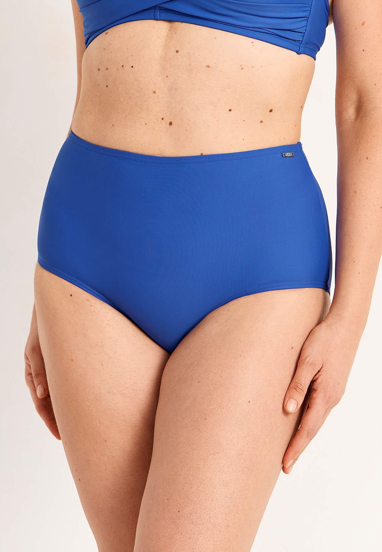 Bikini-Unterteil mit hohem Bund