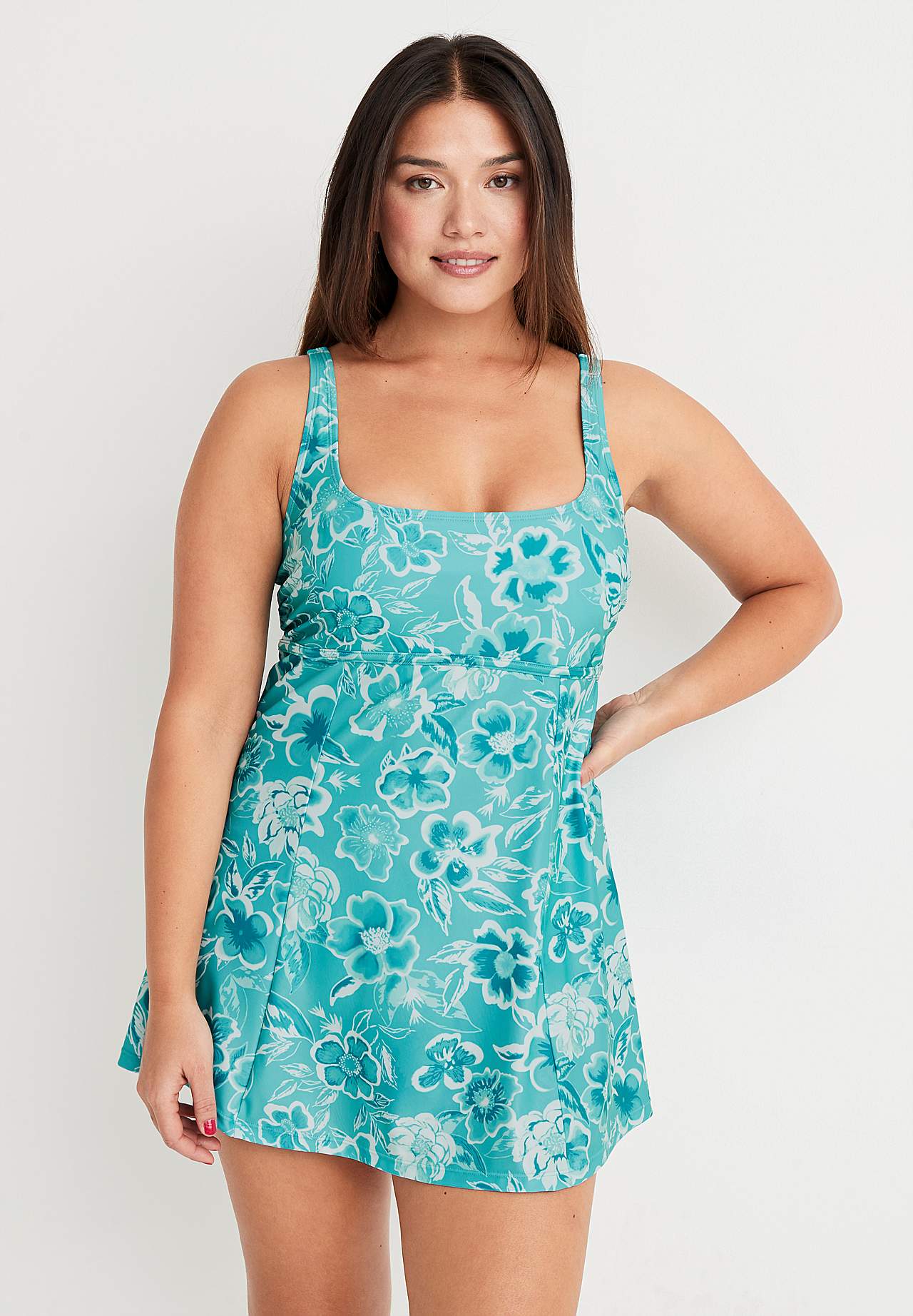Gemustertes Badeanzug-Kleid Minneapolis