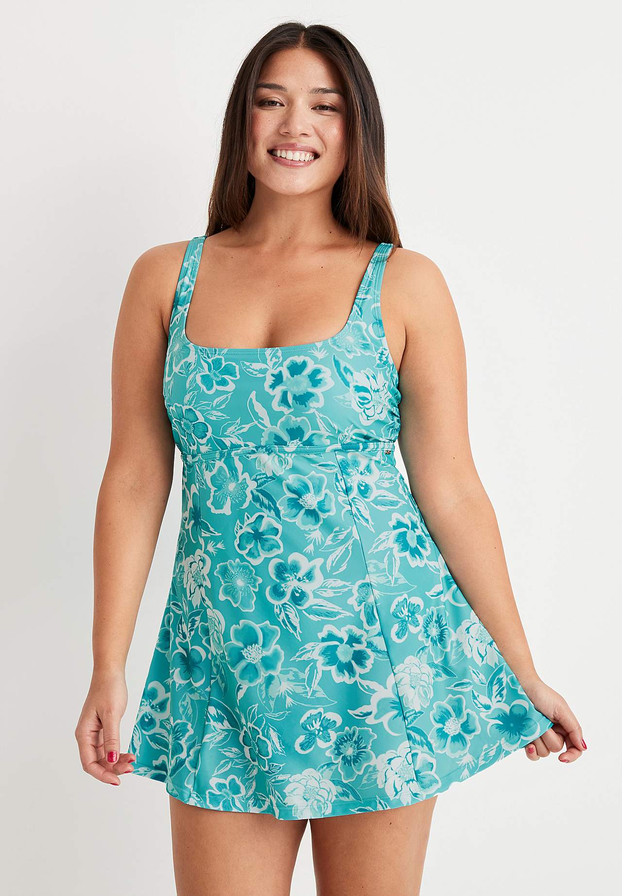 Gemustertes Badeanzug-Kleid Minneapolis