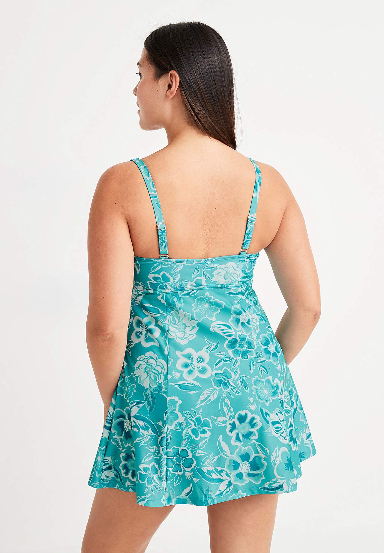 Gemustertes Badeanzug-Kleid Minneapolis
