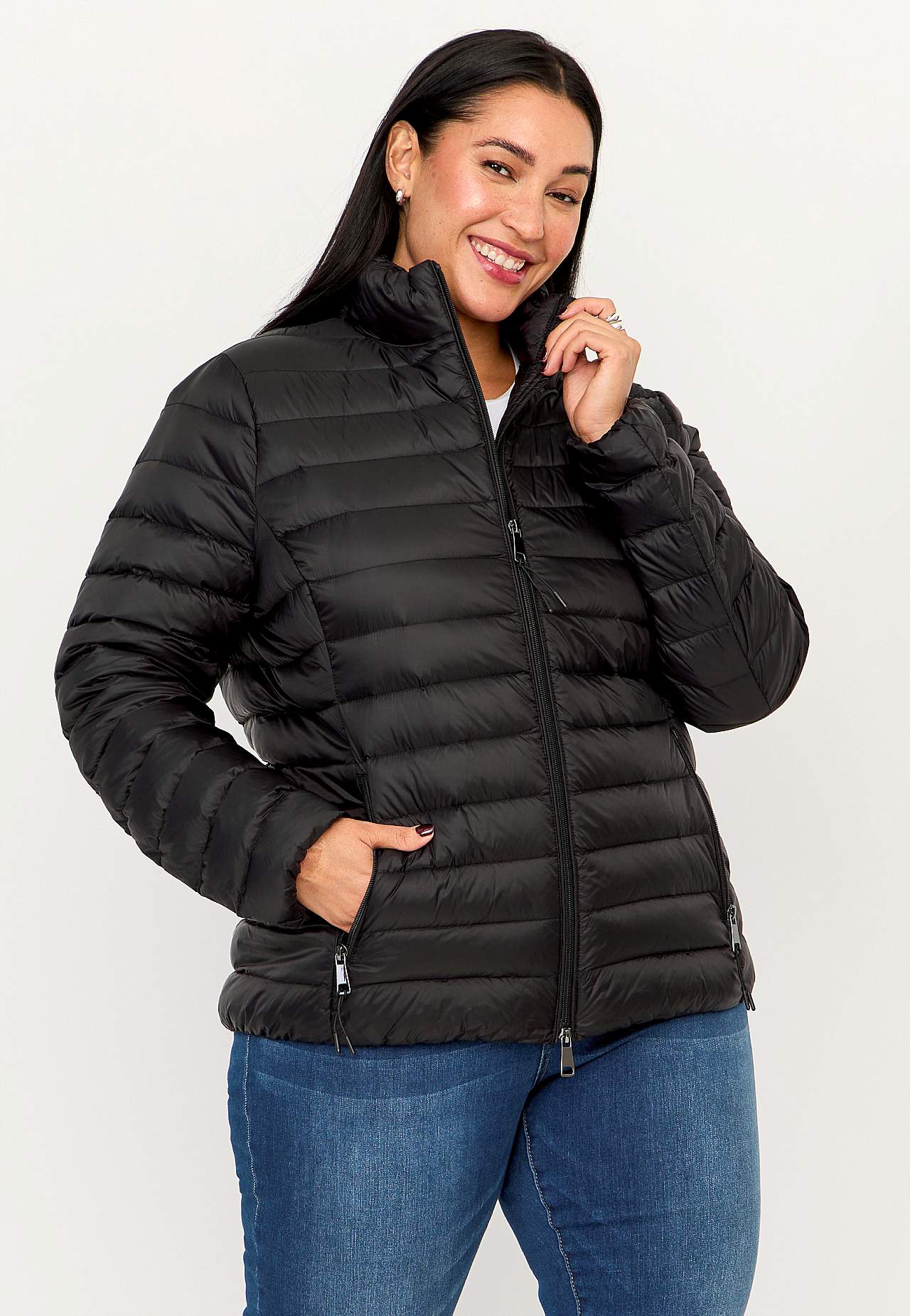 Leichte Jacke aus Daunen