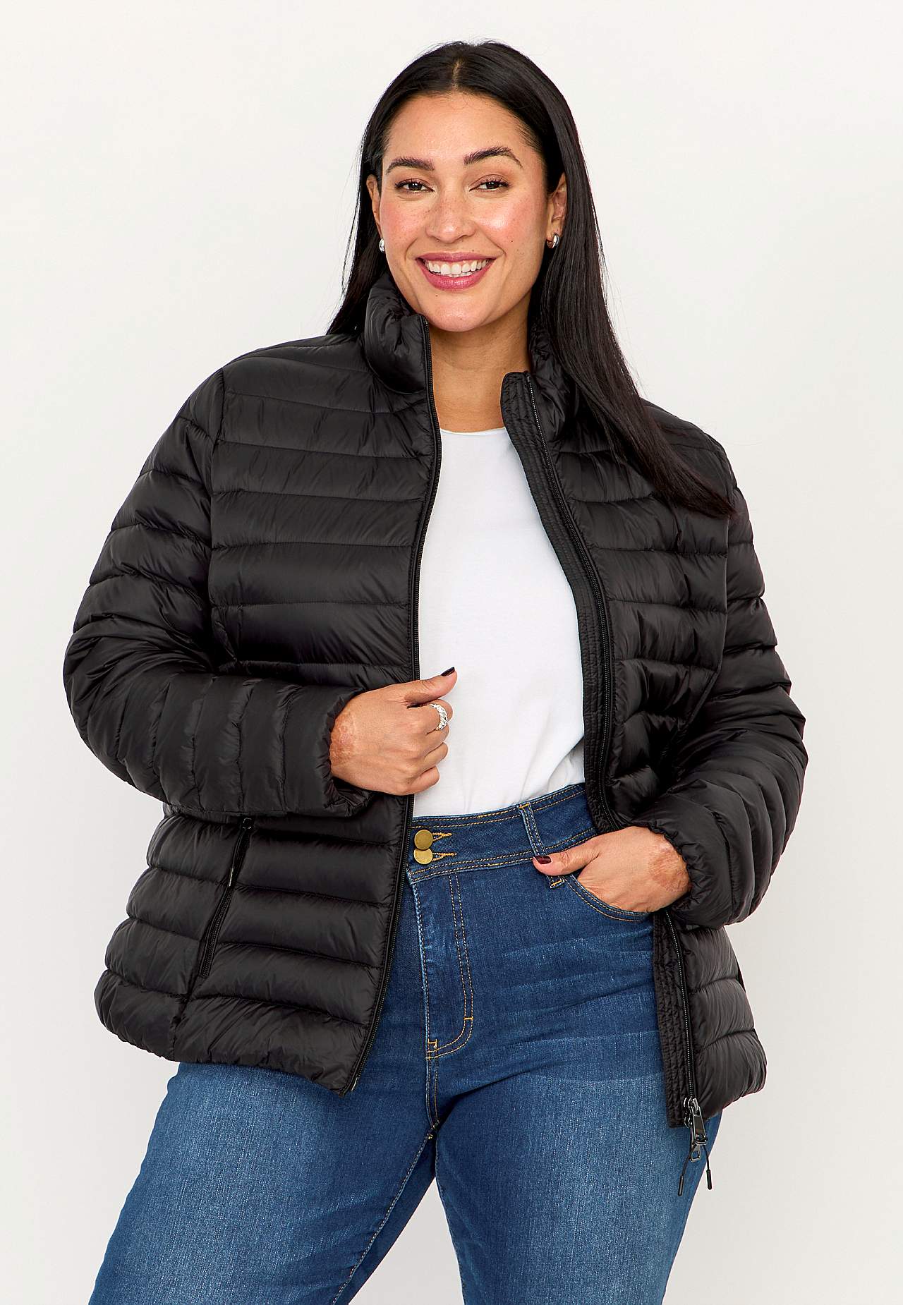 Leichte Jacke aus Daunen