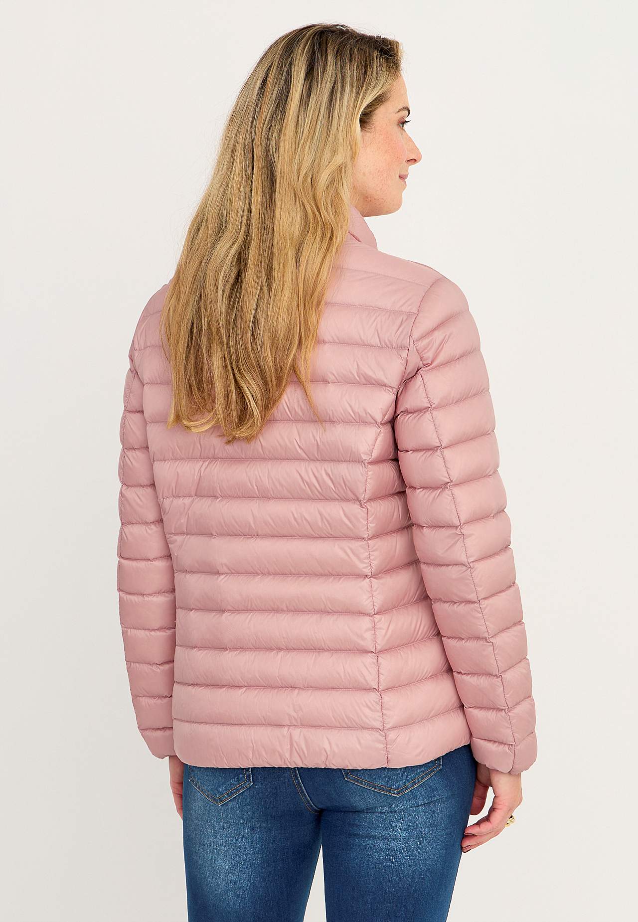 Leichte Jacke aus Daunen