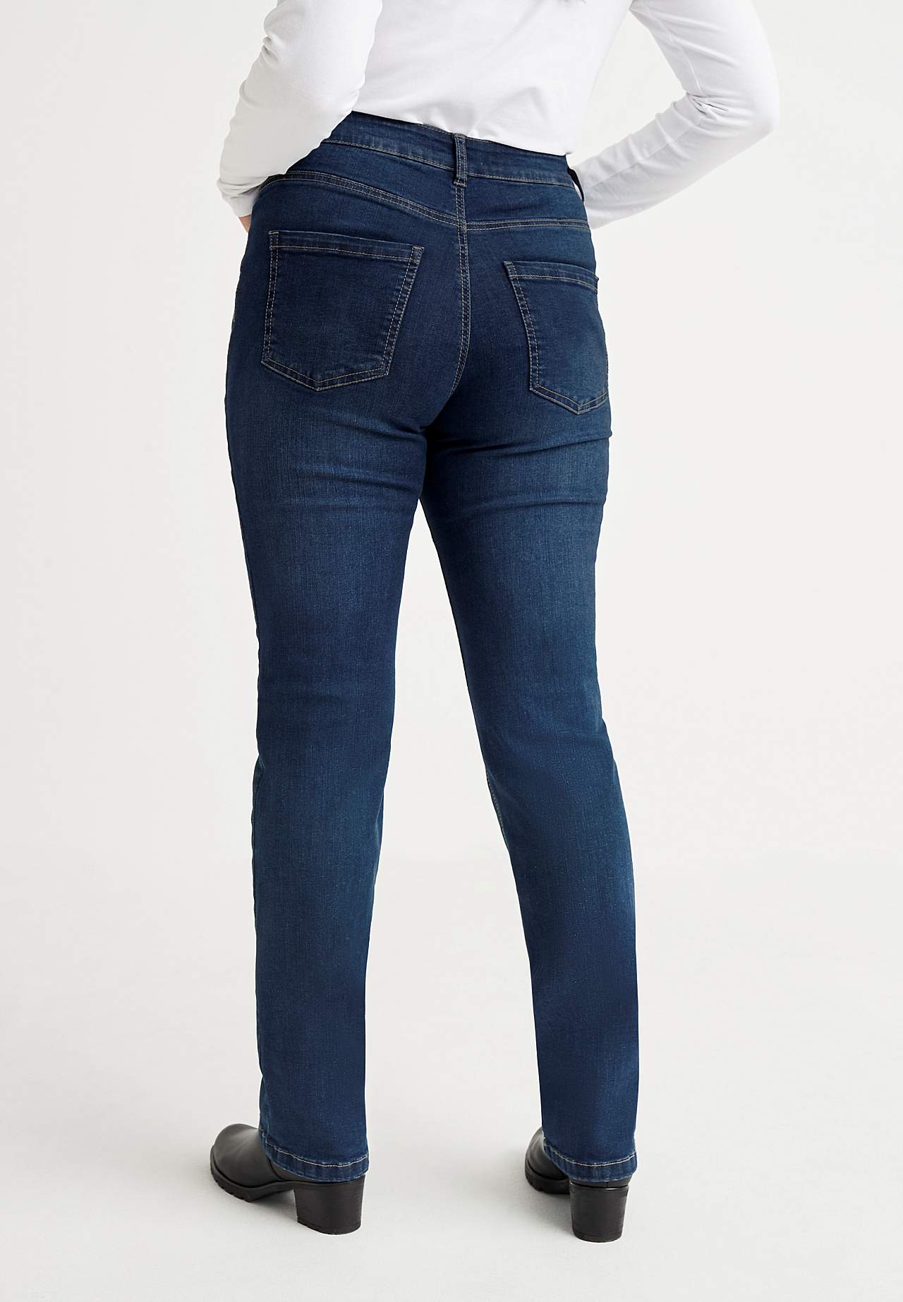 Stretch-Jeans mit gerades Bein - drei Längen
