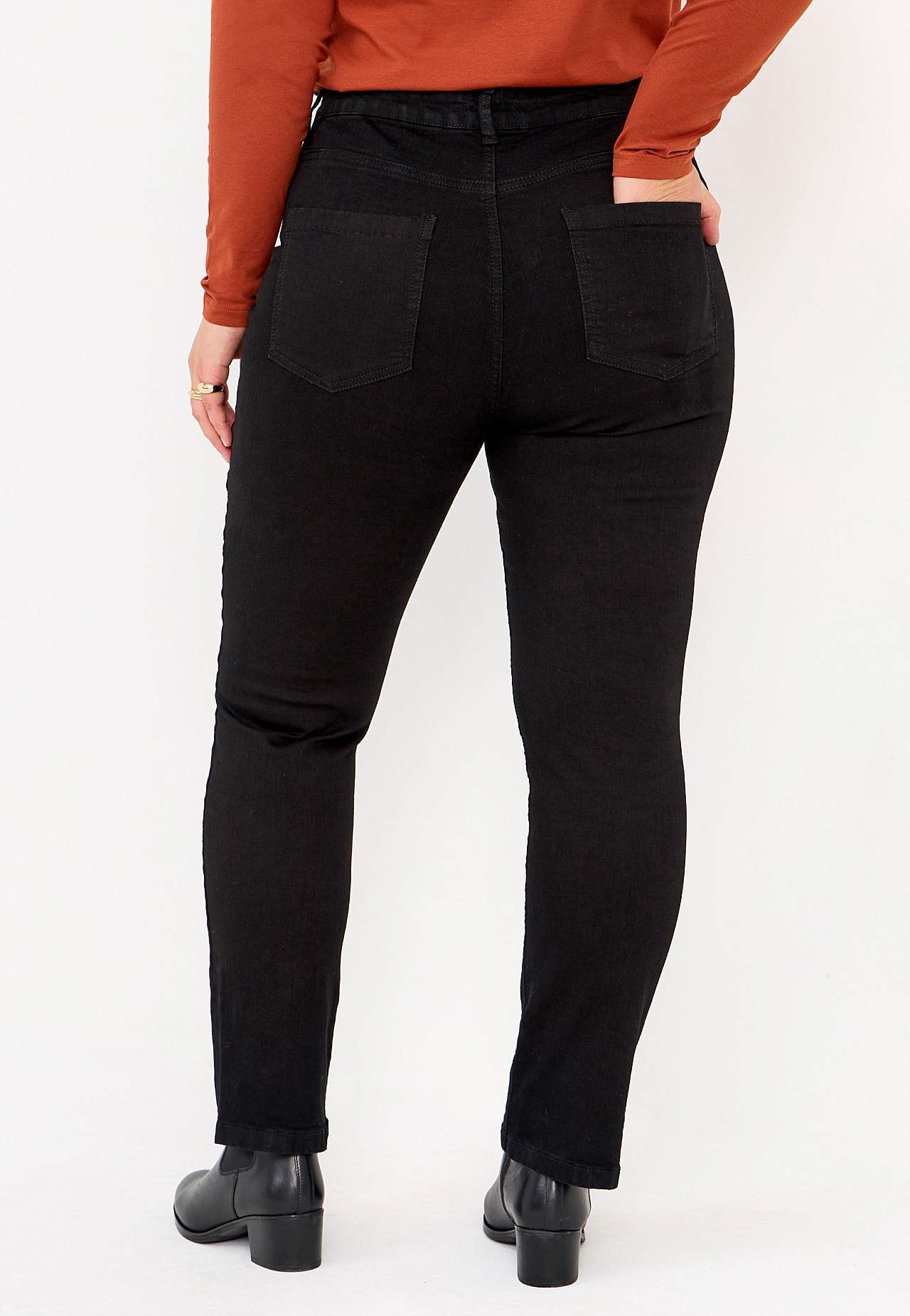 Stretch-Jeans mit gerades Bein - drei Längen
