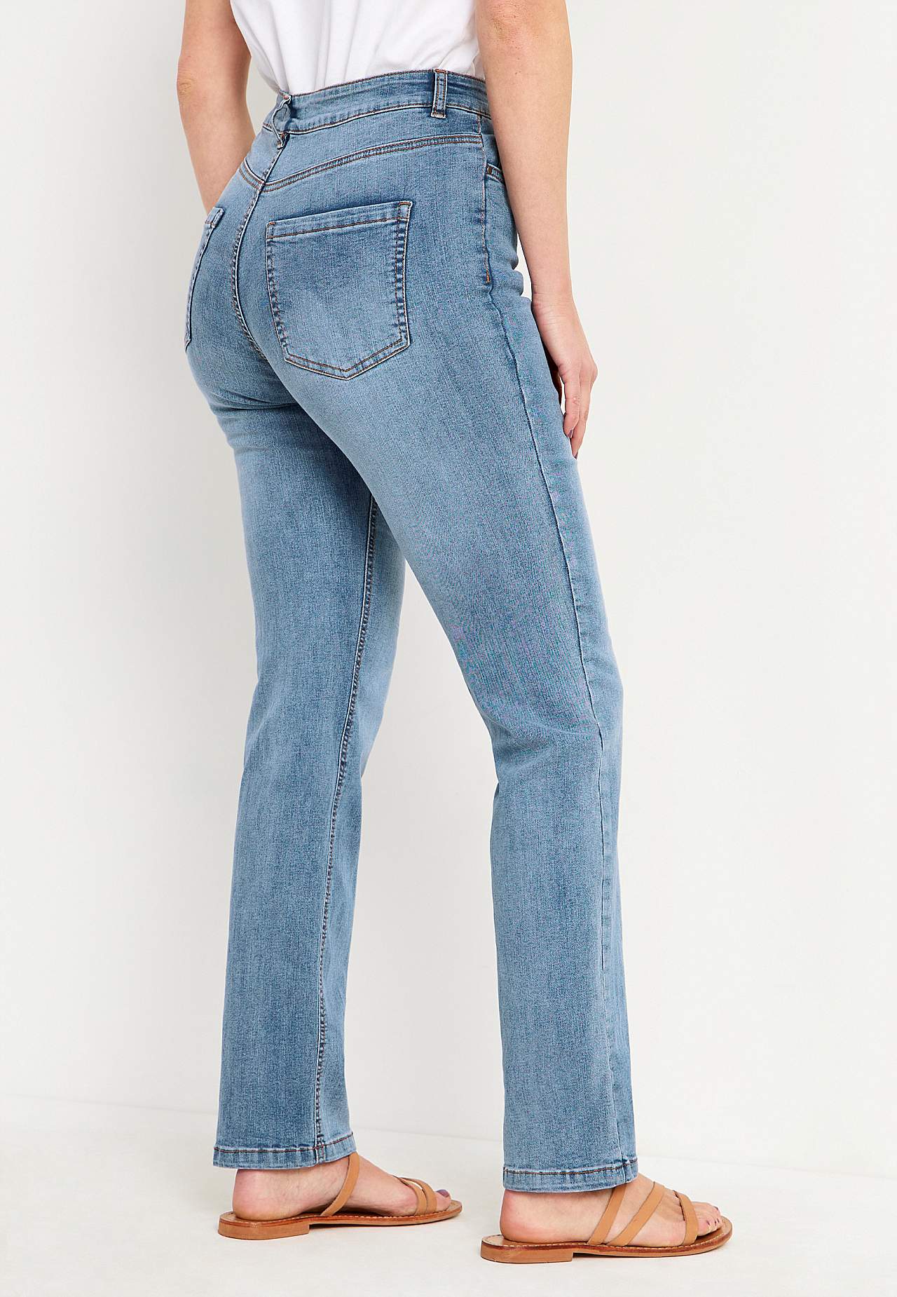 Stretch-Jeans mit gerades Bein - drei Längen