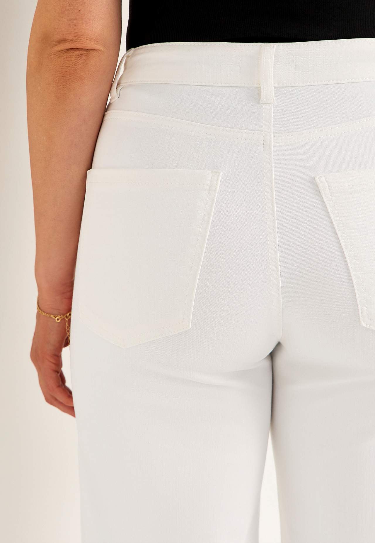 Breite Jeans mit hoher Taille Renata