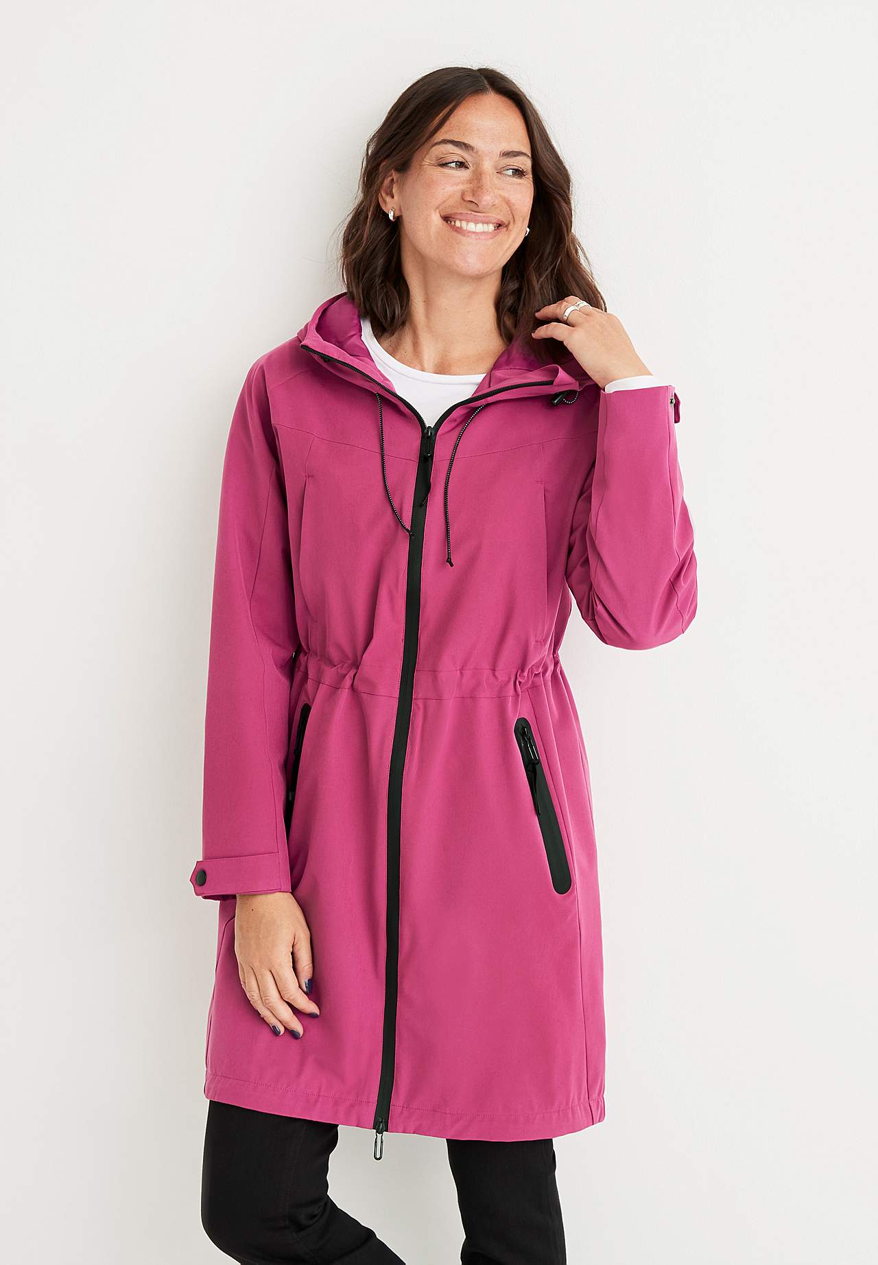 Wind- und wasserabweisende Jacke