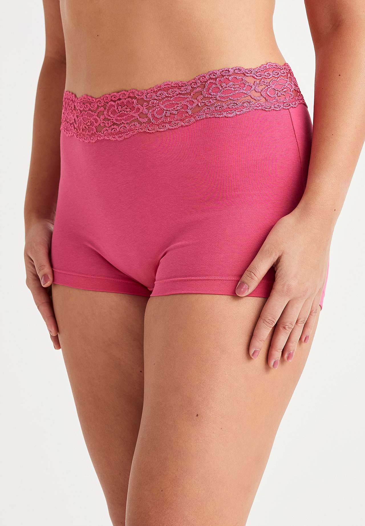 Boxershorts mit Spitze Julia 2er-Pack