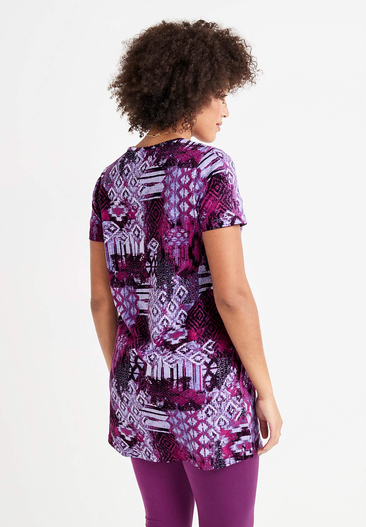 Kurzärmlige Jersey-Tunika 2er-Pack