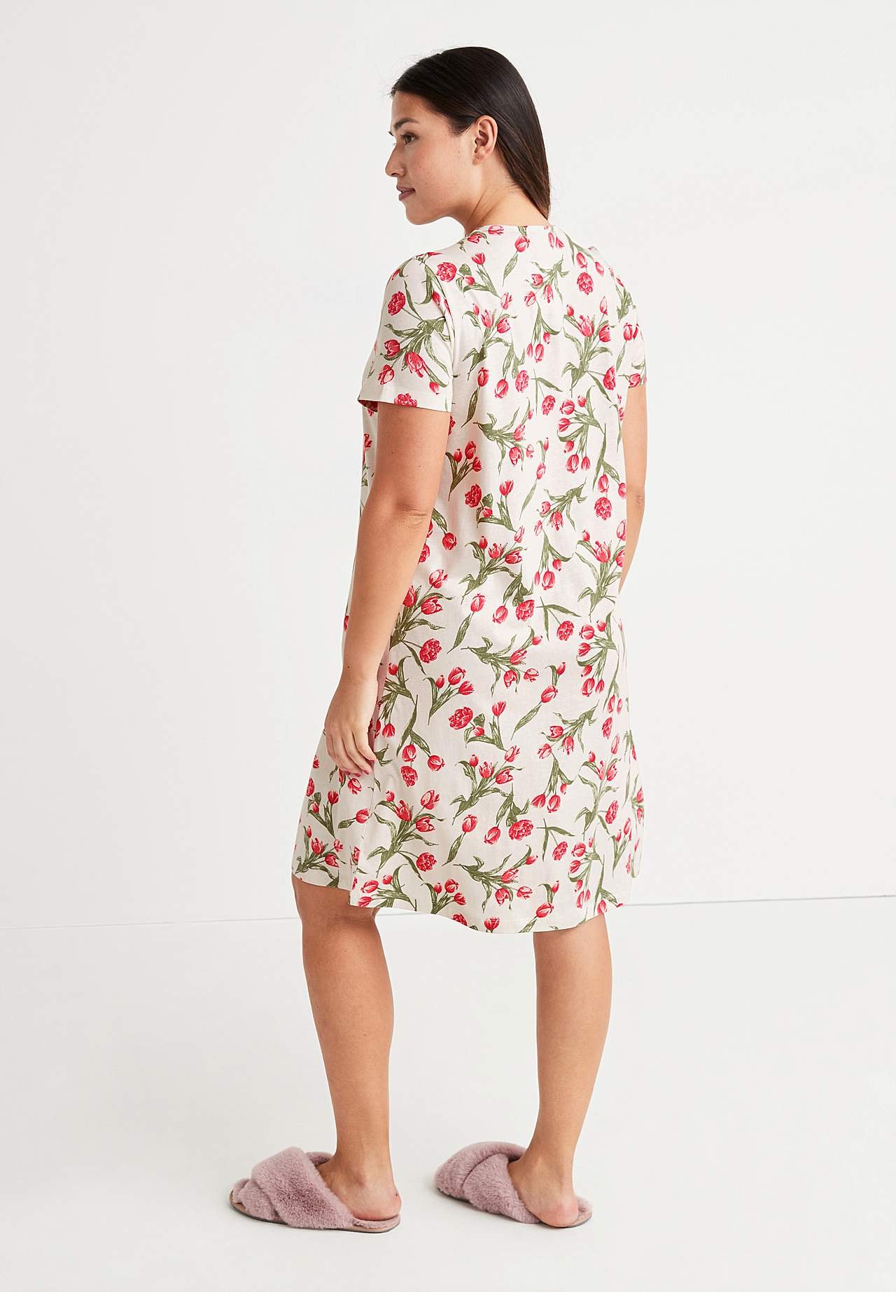 Blumiges Nachtkleid Hulda