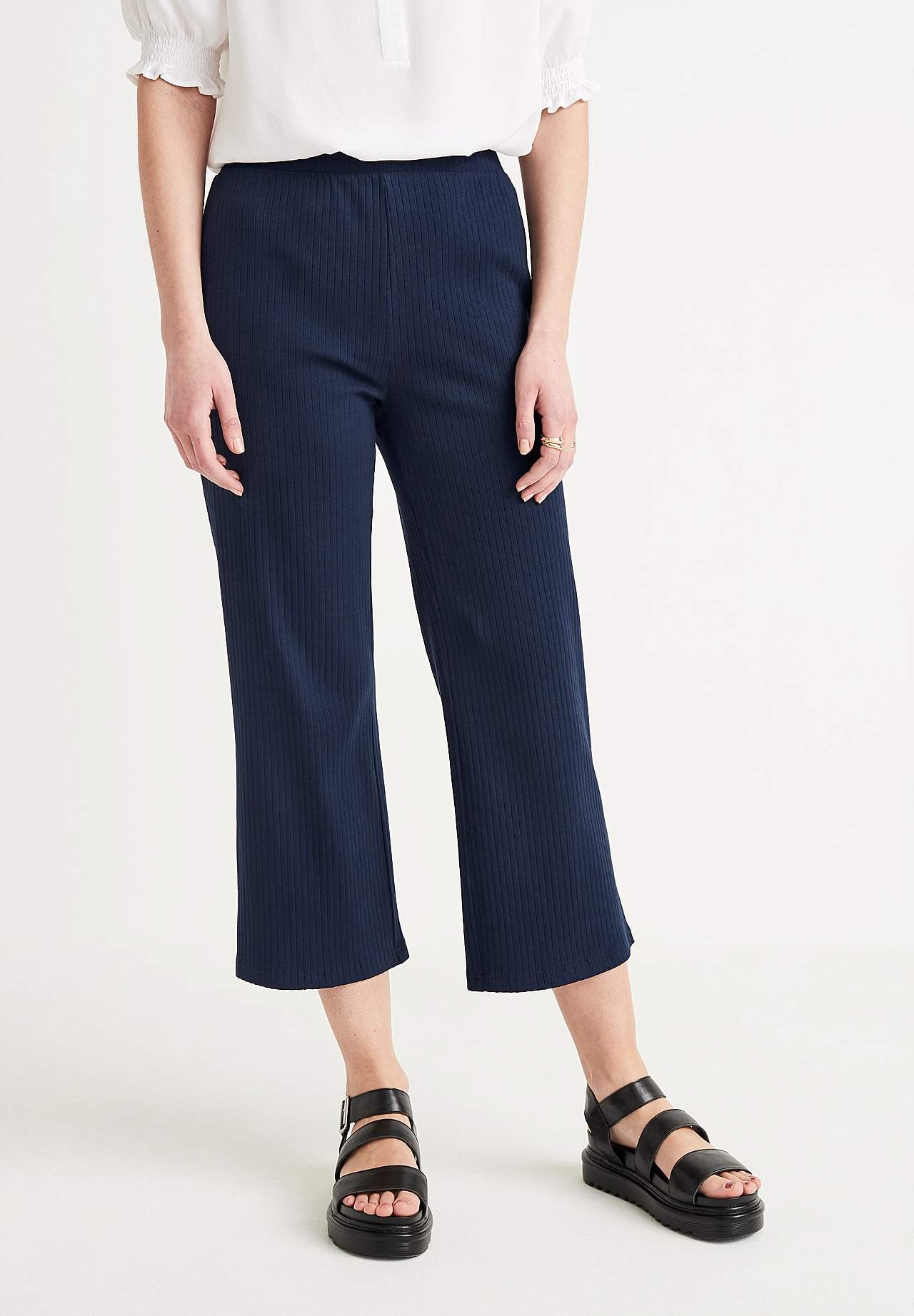 Gerippter Culottes