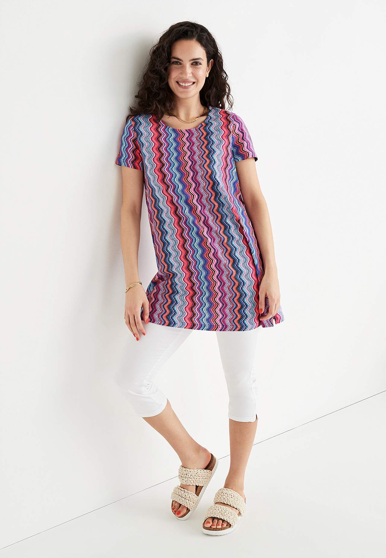 Lange Jersey-Tunika Matilda