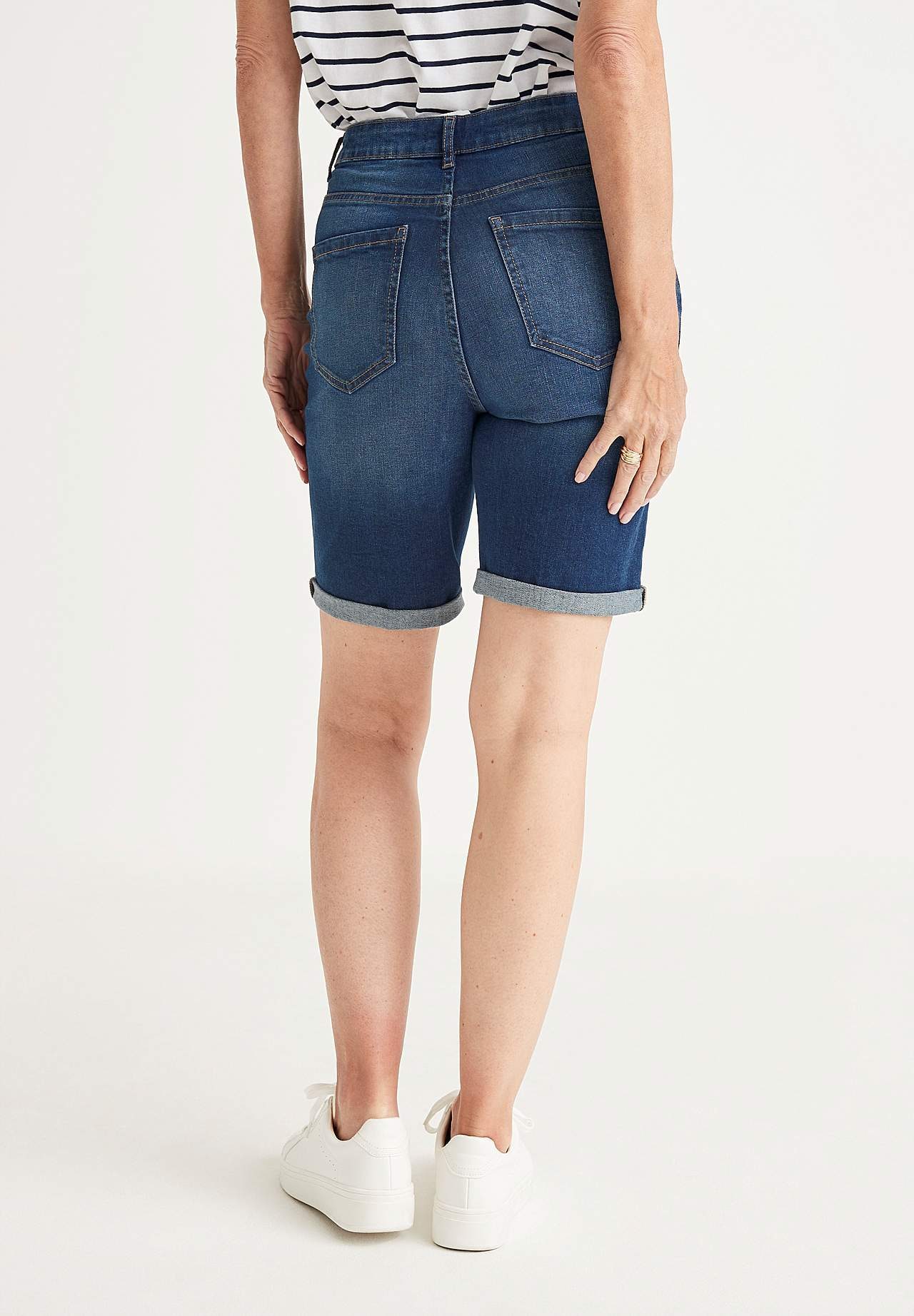 Denim-Shorts mit bequemem Stretch