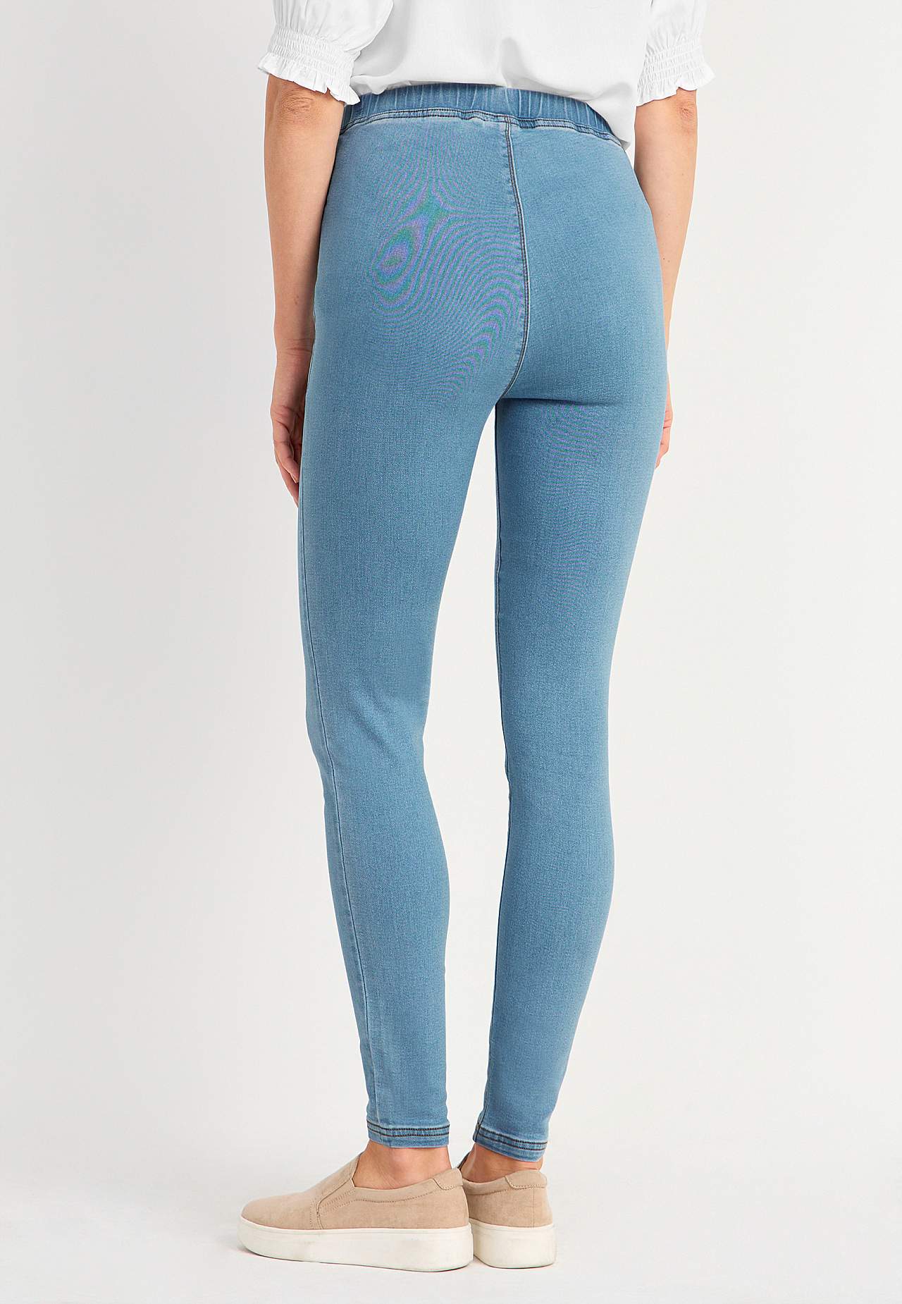 Denim-Leggings