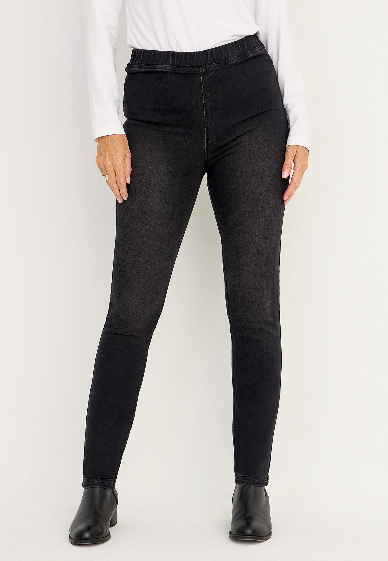 Denim-Leggings