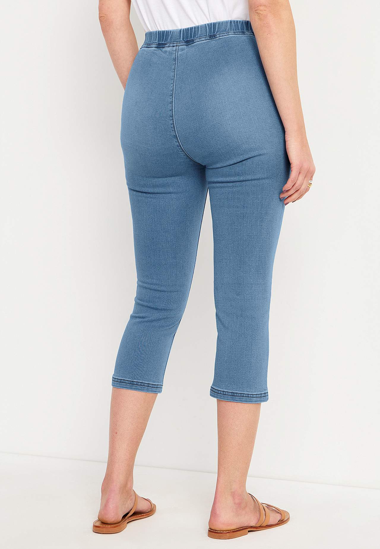 Capri-Leggings aus Denim Olga