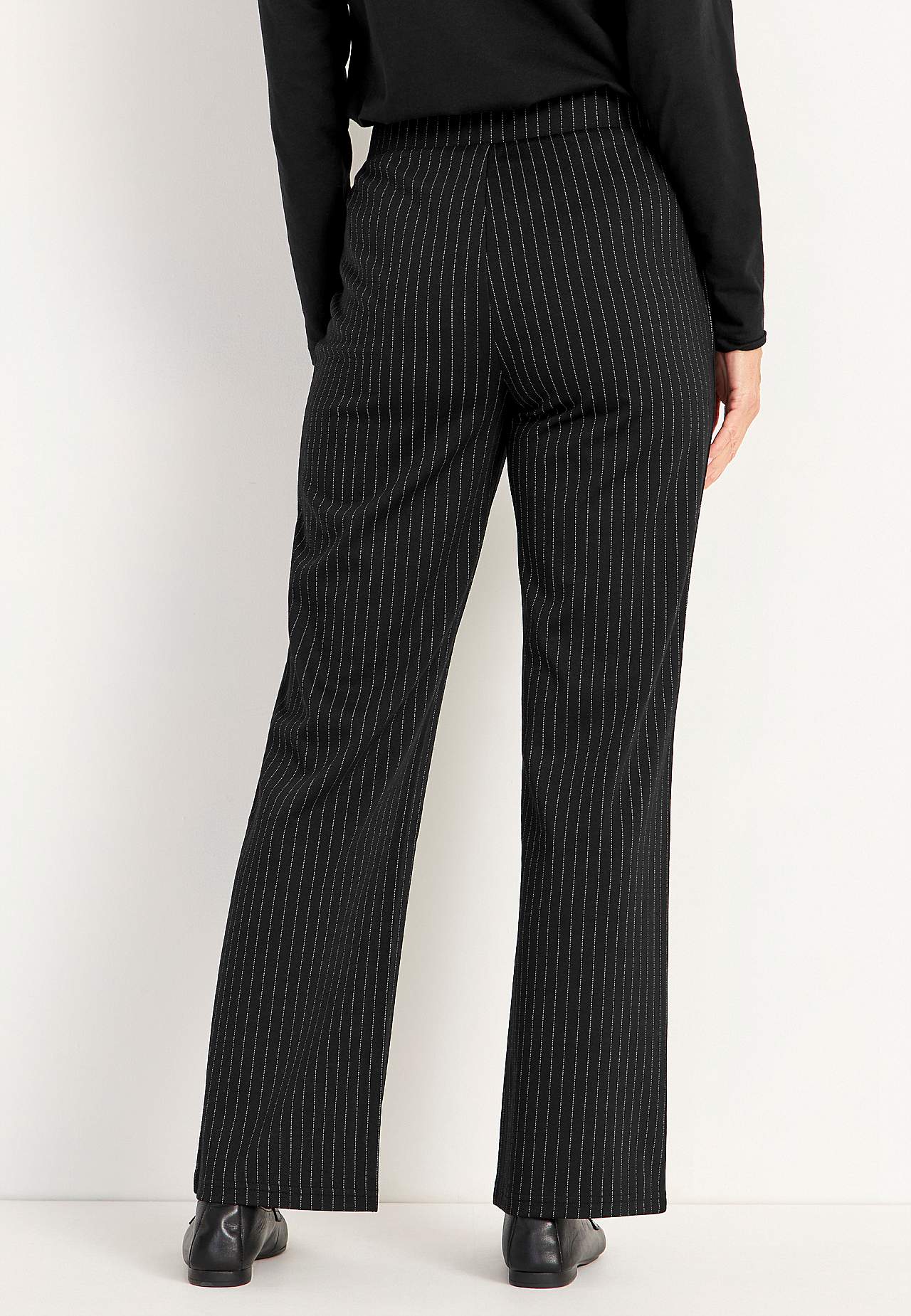 Jerseyhose mit geraden Beinen