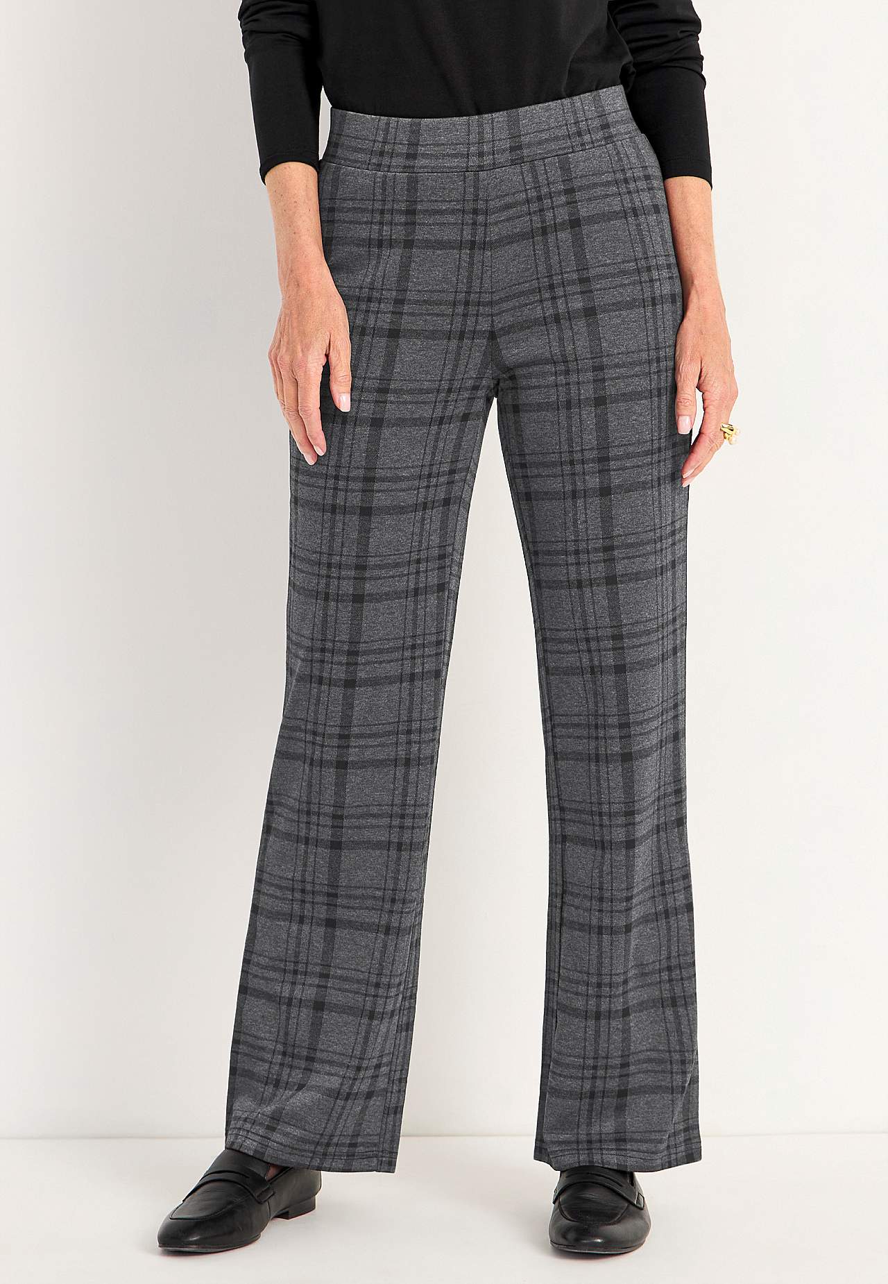 Jerseyhose mit geraden Beinen