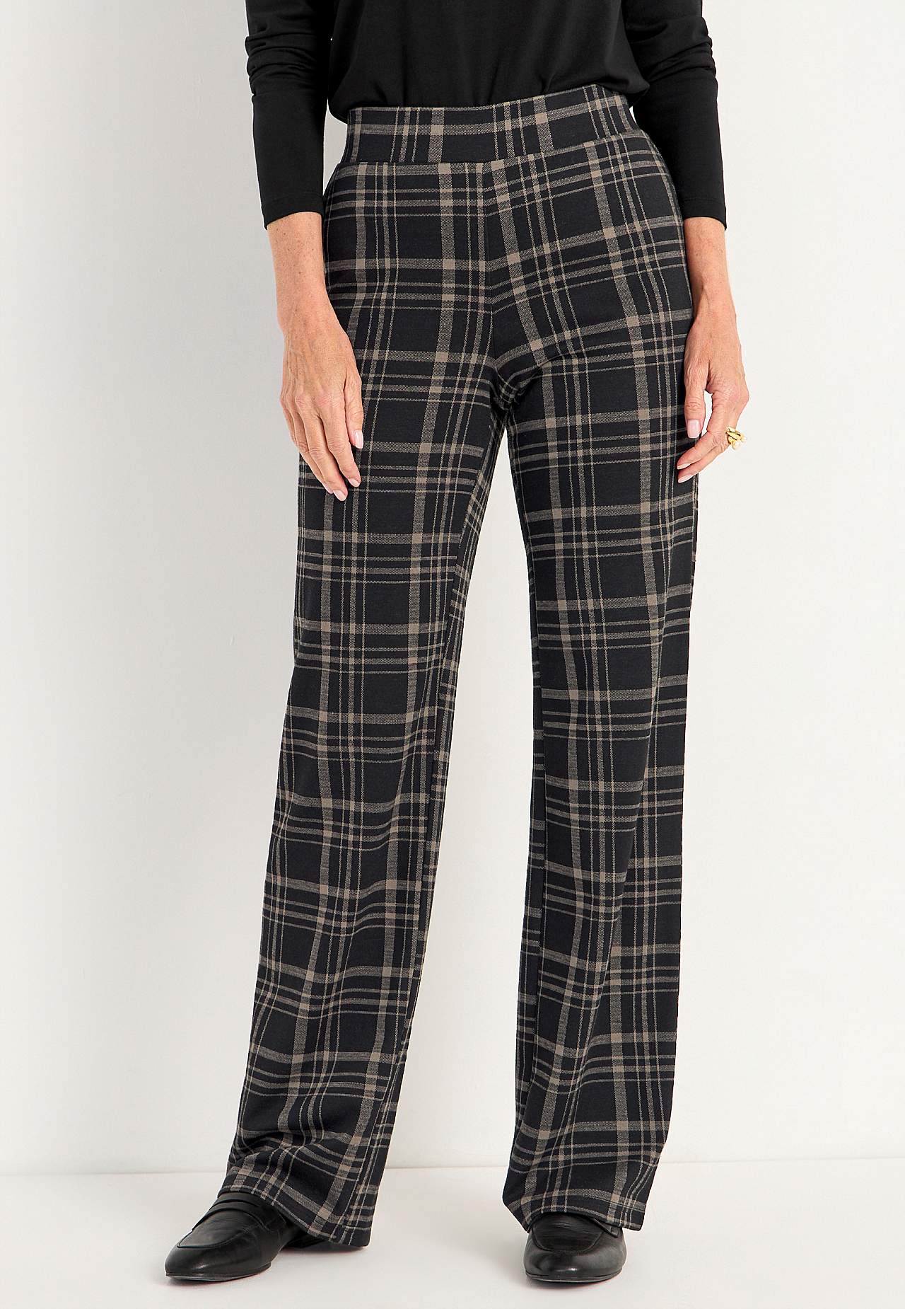 Jerseyhose mit geraden Beinen