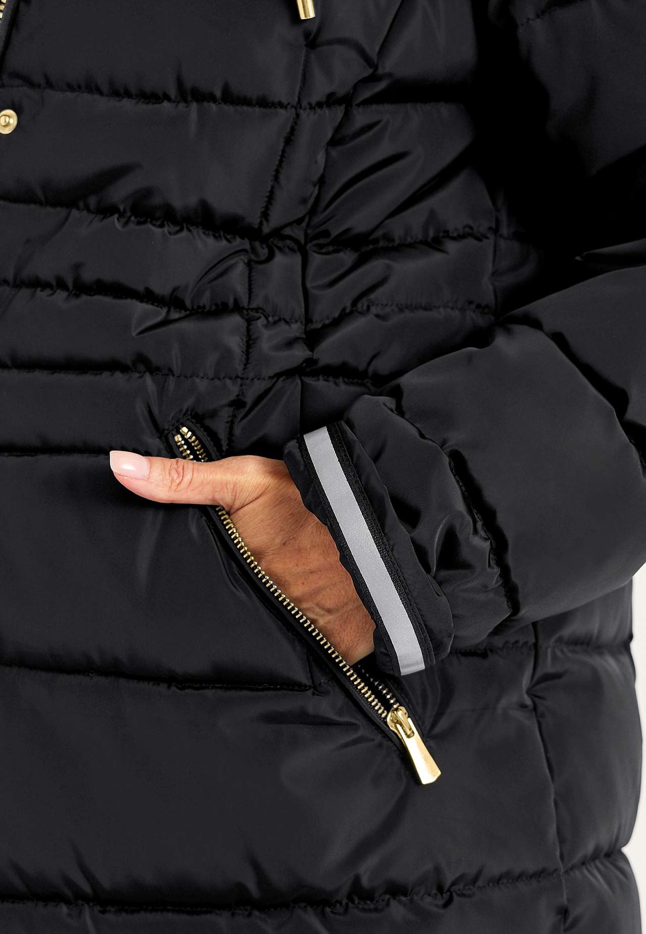 Warm gefütterte Jacke