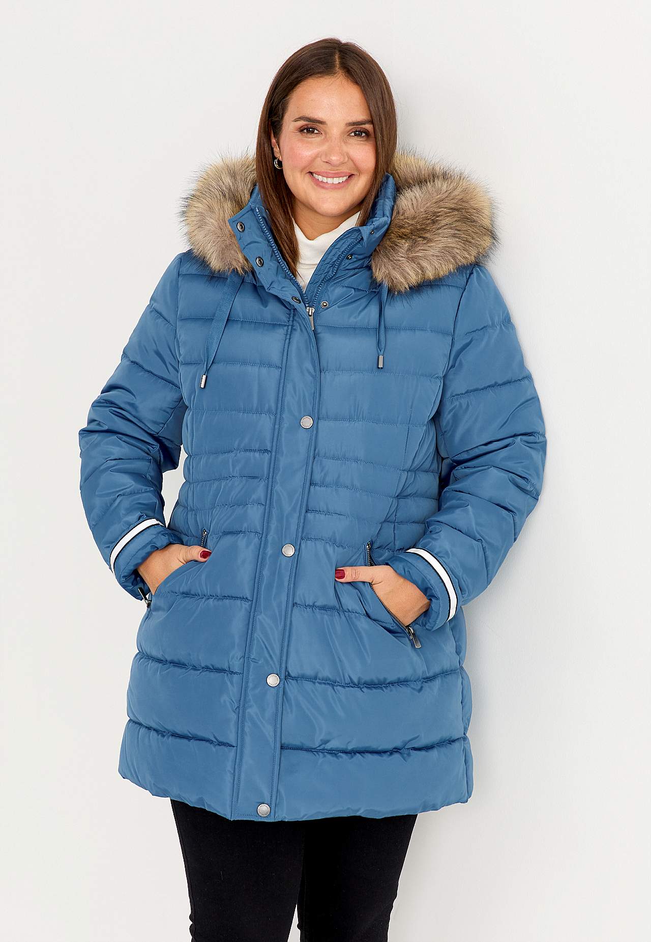 Warm gefütterte Jacke