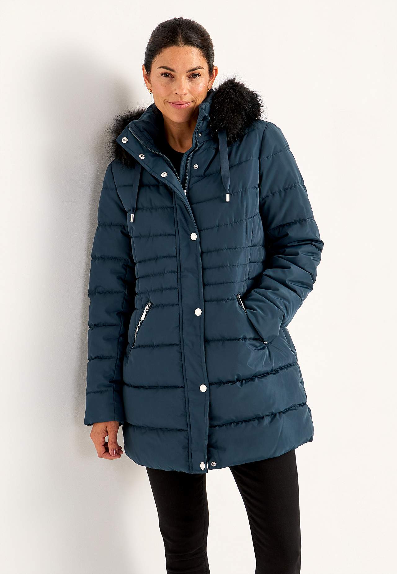 Warm gefütterte Jacke