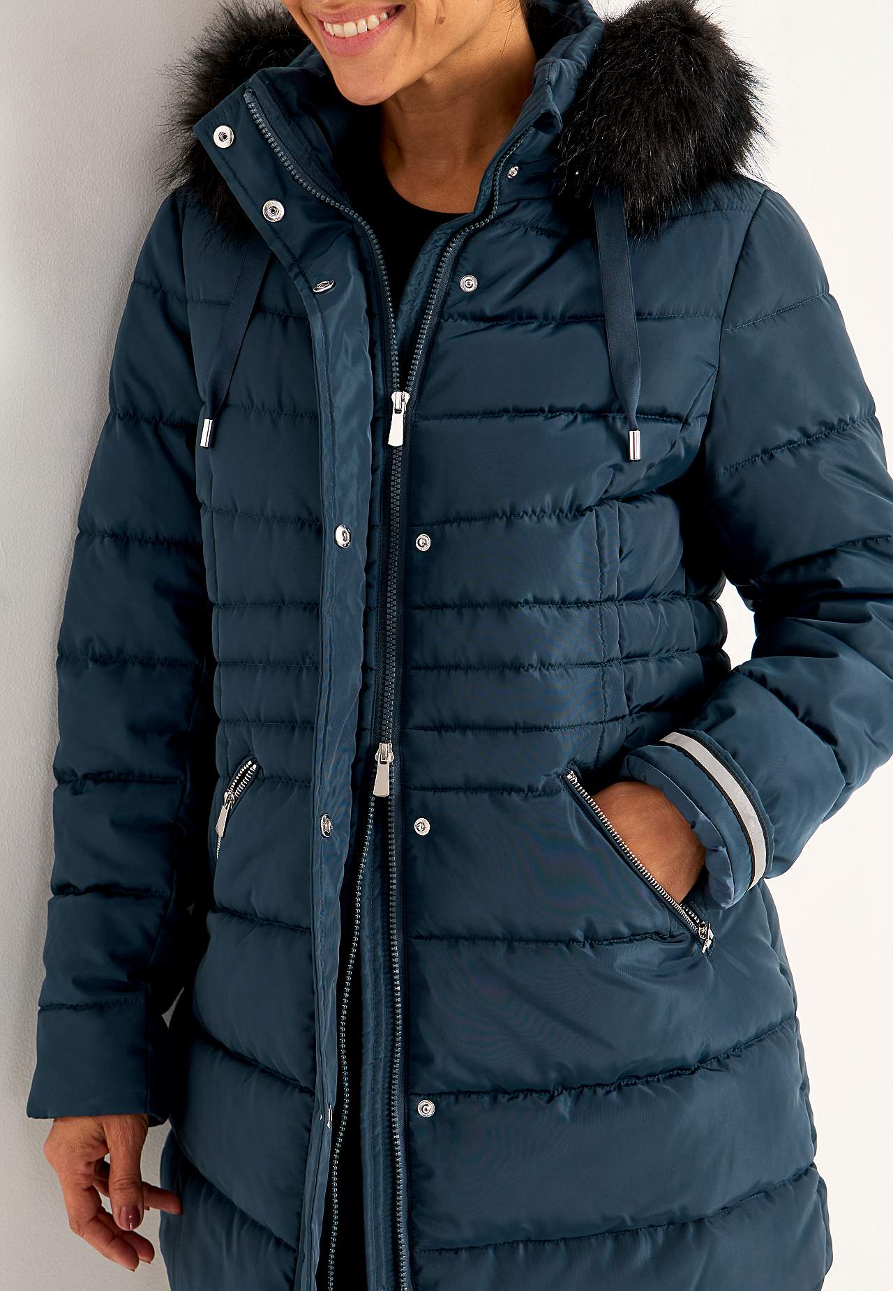 Warm gefütterte Jacke