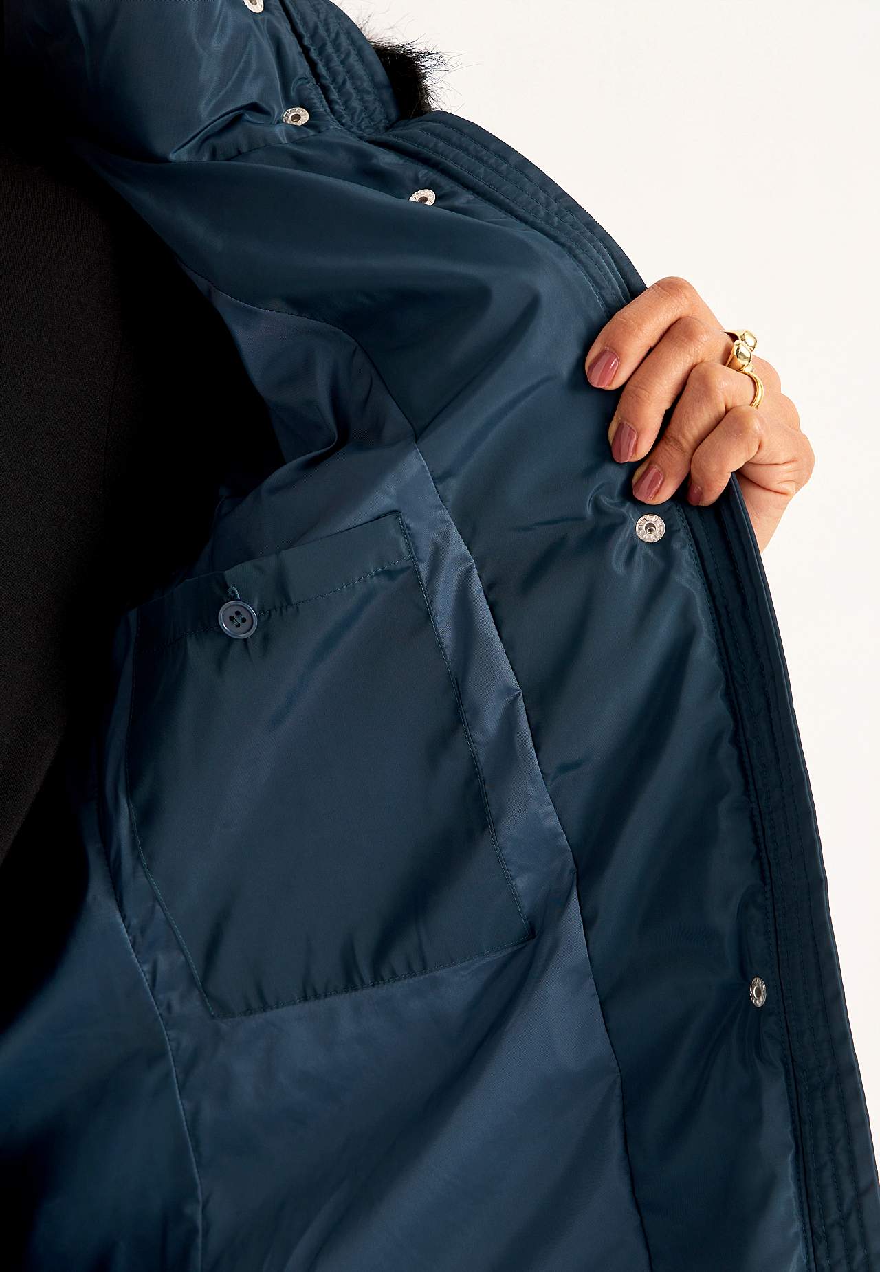 Warm gefütterte Jacke